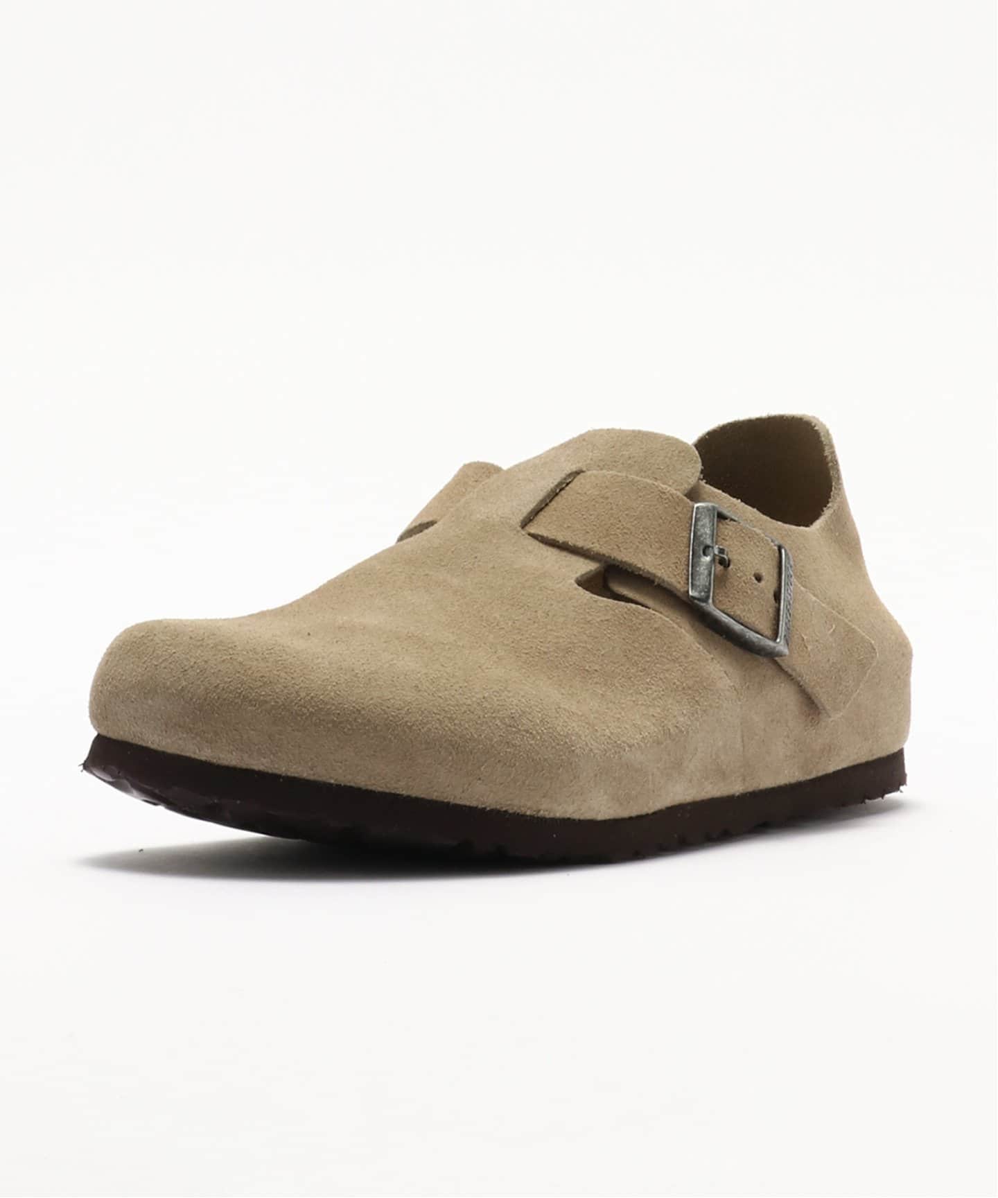 新品❣️ビルケンシュトック Taupe（サンダル LEVE LONDON (ビルケンシュトック) BIRKENSTOCK タグ箱付属 41 ベージュ スエード LONDON 靴