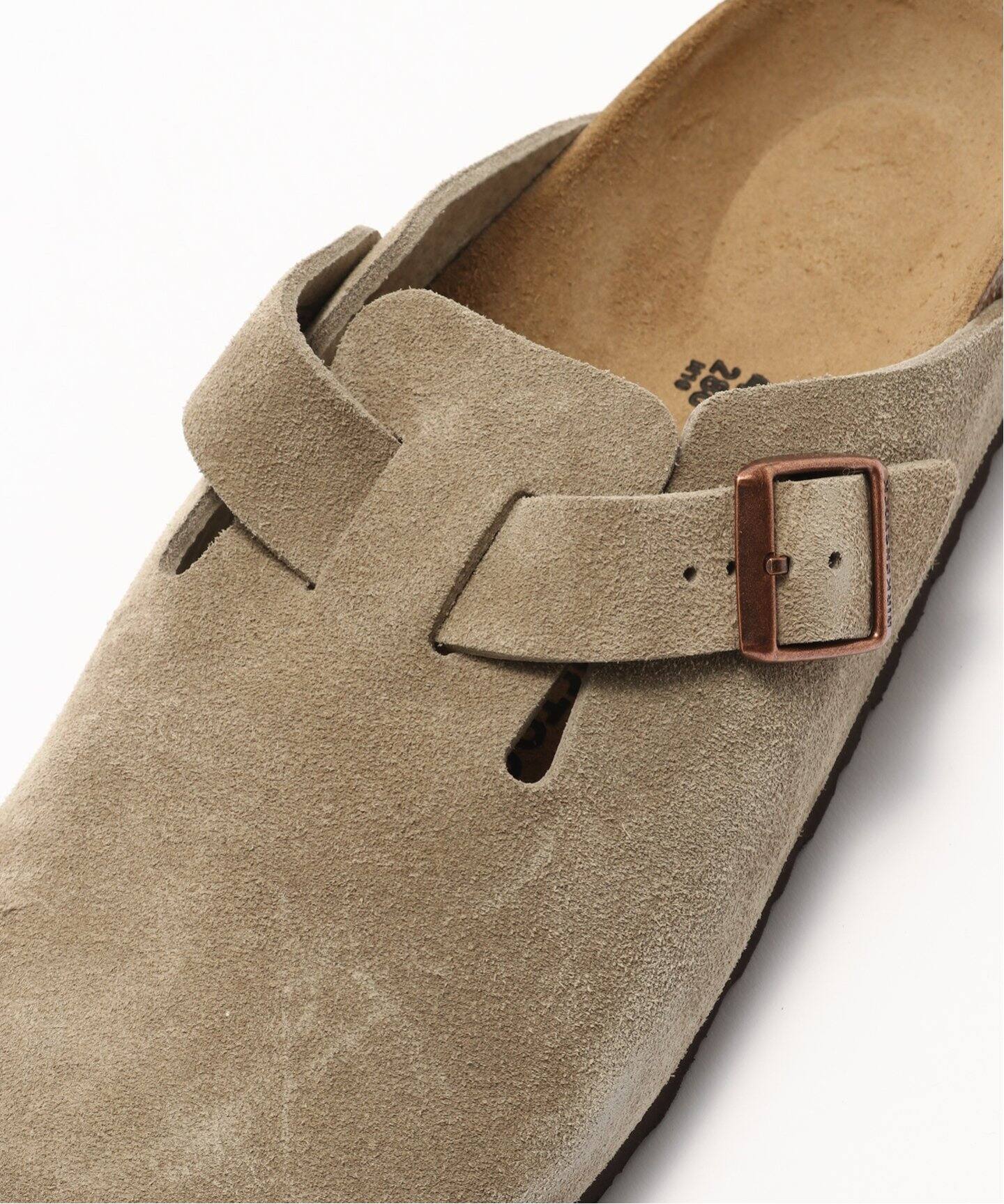 □BIRKENSTOCK (ビルケンシュトック) BOSTON LEVE Taupe（サンダル