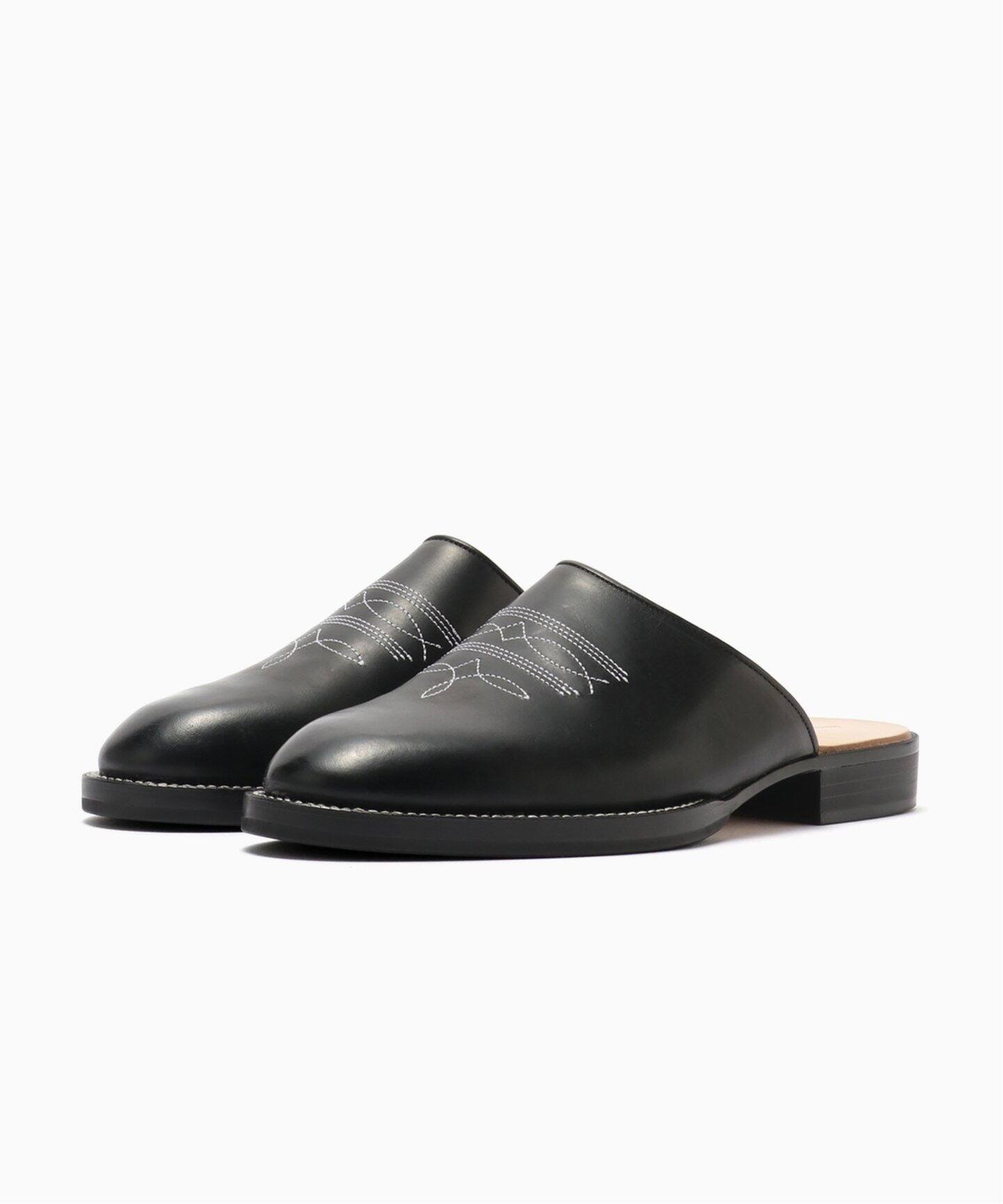 良品 エンダースキーマ fabre スリッポン シューズ ブラック サイズ 1 Hender Scheme エンダースキーマ fabre スリッポンシューズ