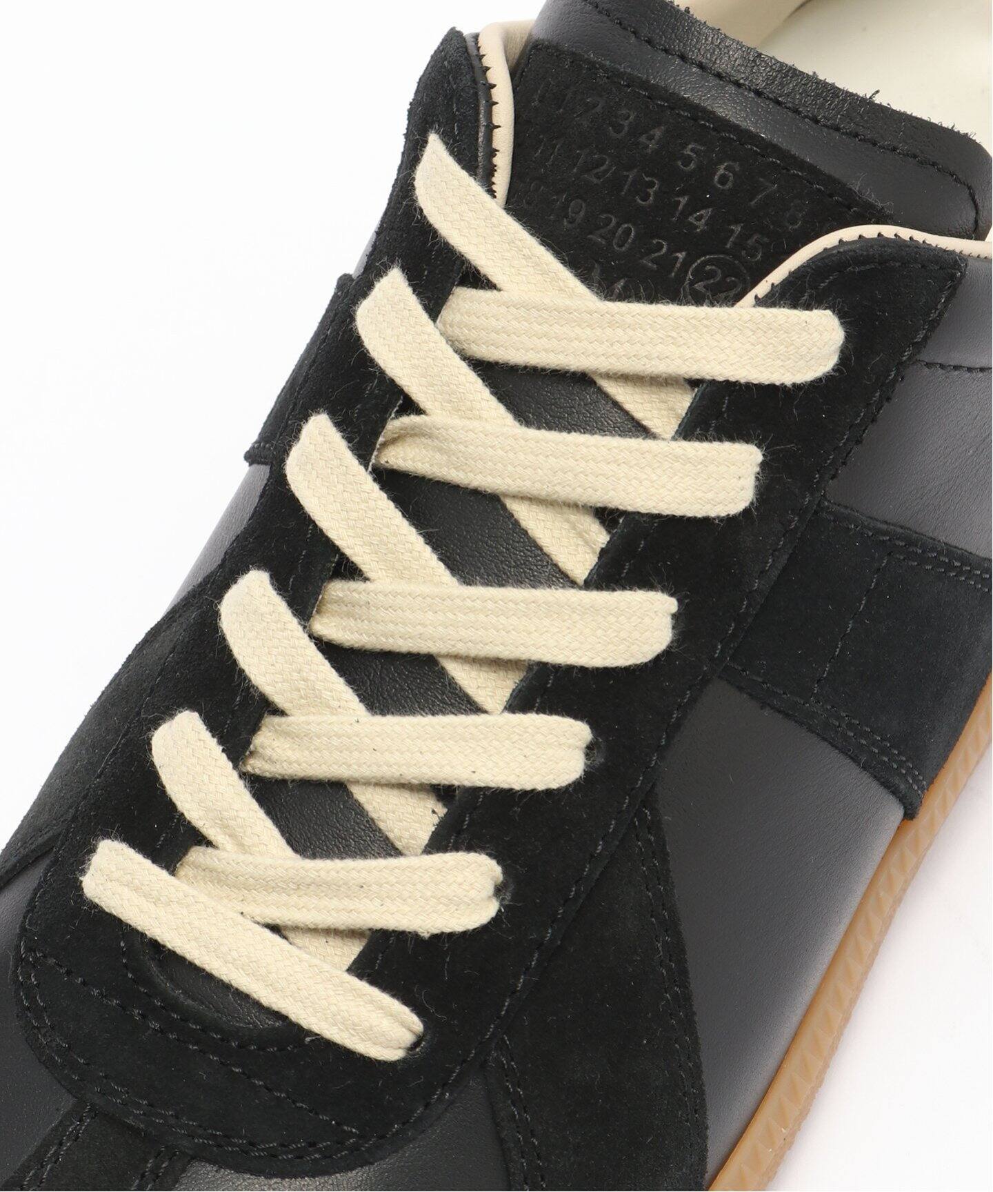 関税負担なし☆Maison Margiela レザースエードスニーカー MAISON MARGIELA Replica レザー&スエード スニーカー