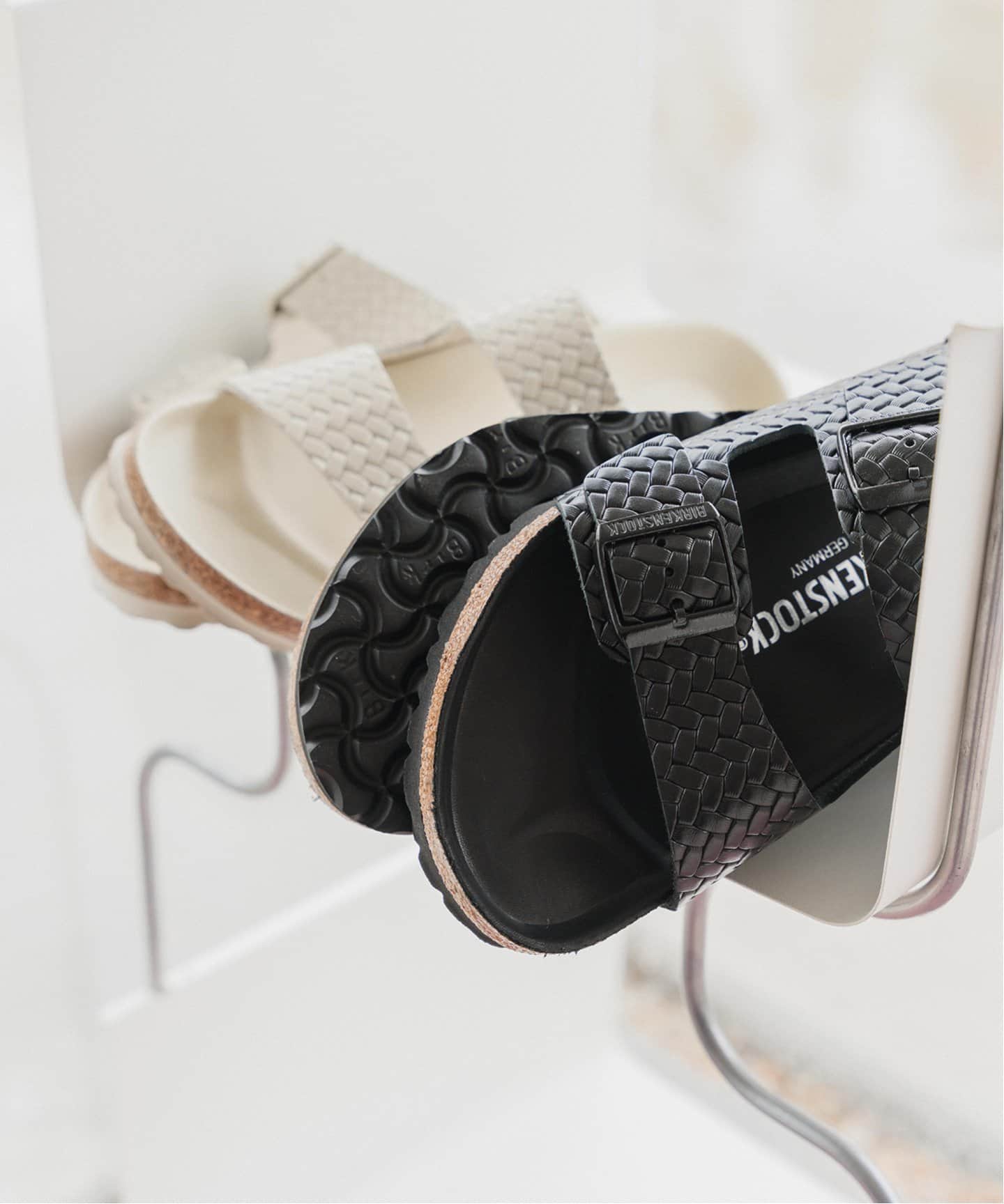 <即購入OK> BIRKENSTOCK 別注EDIFICE BIRKENSTOCK (ビルケンシュトック) 限定 ARIZONA WOVEN EMBOSS