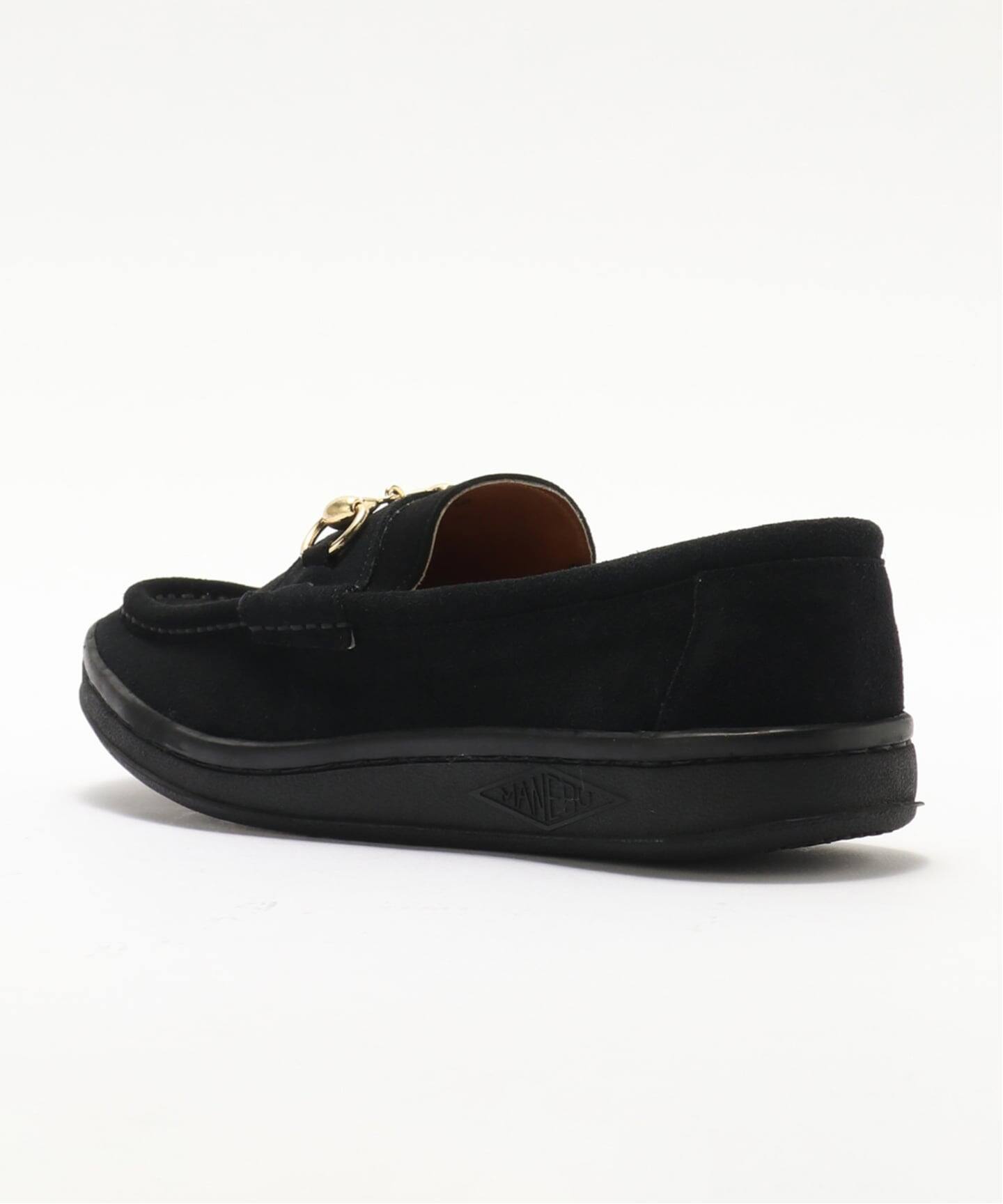 MANEBU マネブ BITCH SUEDE ブラック 40 MANEBU / マネブ BITCH SUEDE（スニーカー）｜417 EDIFICE（フォー