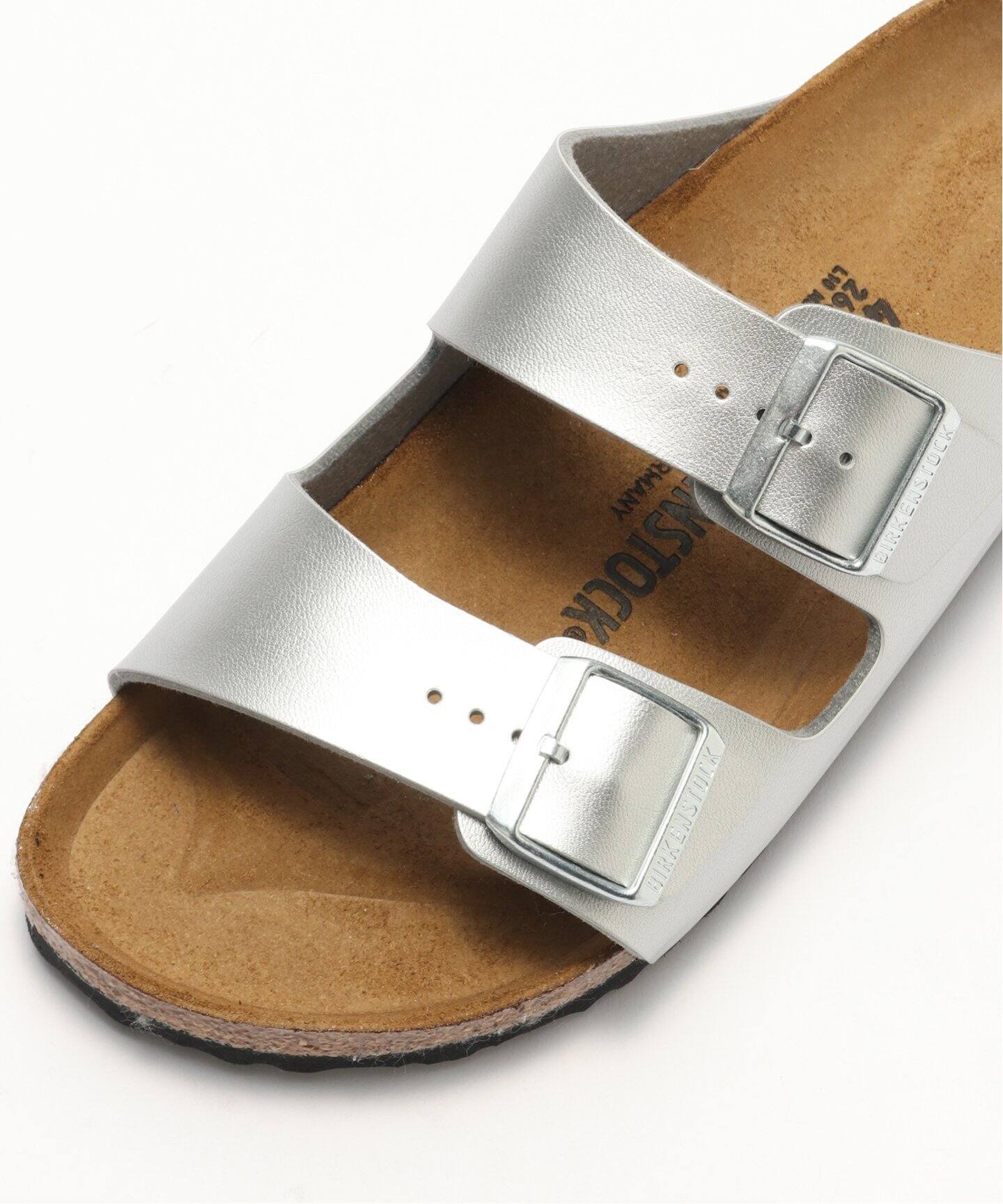 BIRKENSTOCK / ビルケンシュトック Arizona BF Silver（サンダル