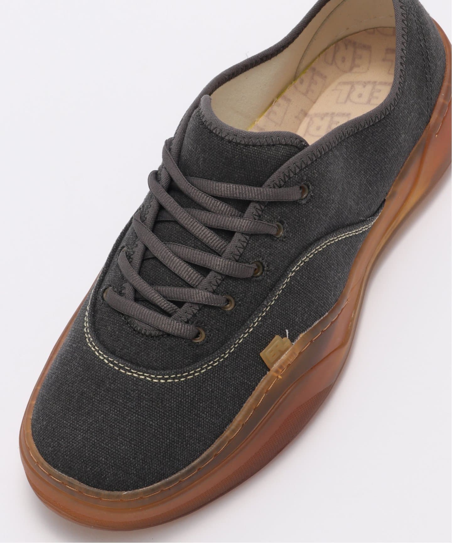 藤井風着用 ERL CAMINO LOW SKATE SNEAKERS BLAC ERL(イーアールエル) UNISEX CAMINO LOW SKATE SNEAKERS / BLACK