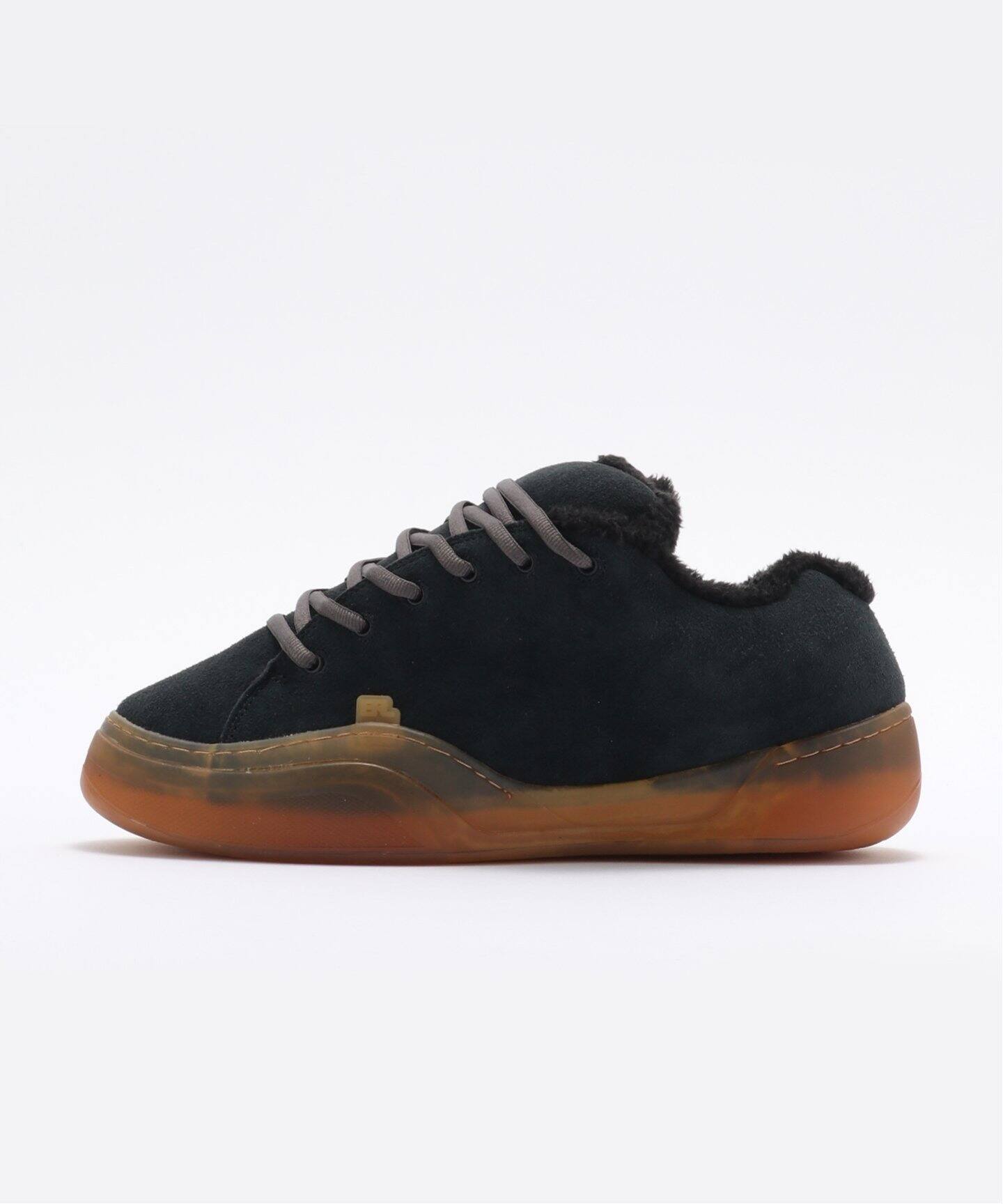 ERL / イーアールエル UNISEX SUEDE VAMP SKATE SNEAKER LEA 