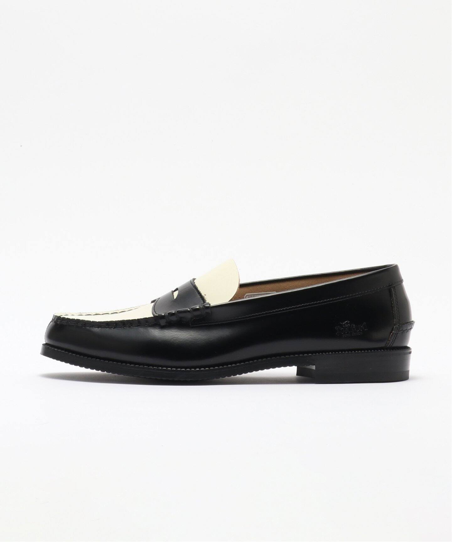 The Kenford Fineshoes / ケンフォード】コンビ ローファー ブラック 