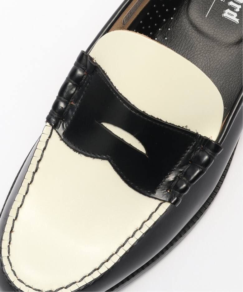 The Kenford Fineshoes / ケンフォード】コンビ ローファー ブラック  