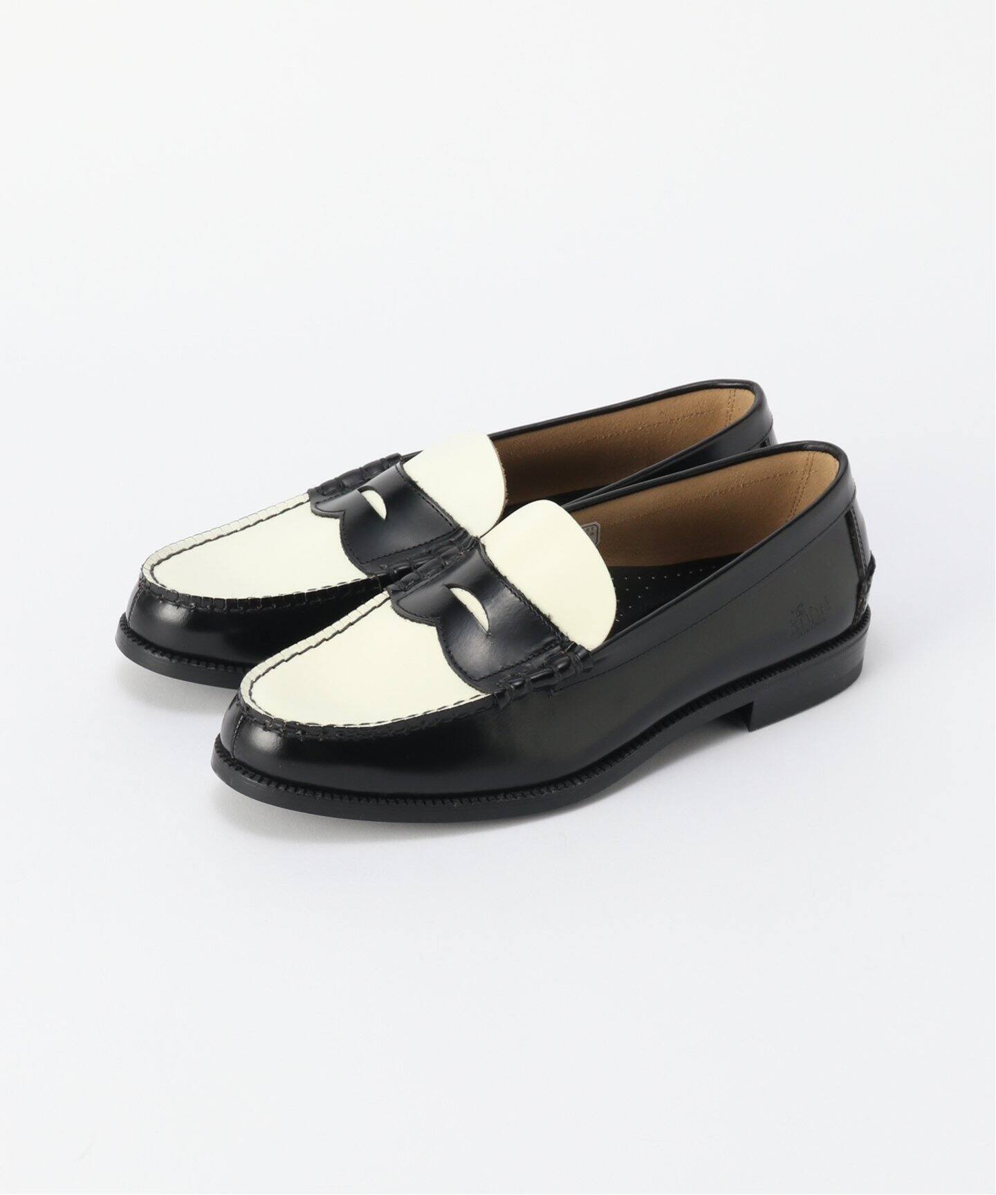 The Kenford Fineshoes / ケンフォード】コンビ ローファー ブラック 