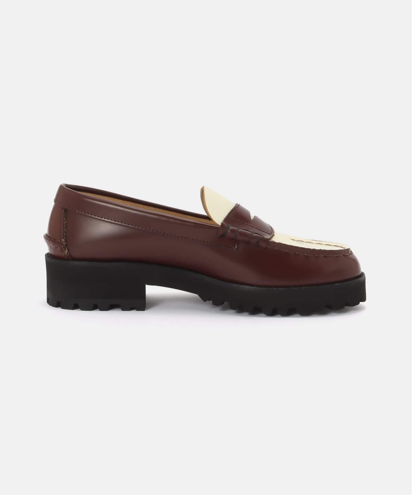 The Kenford Fineshoes TANK SOLE LOAFERS / DARK BROWN W（ローファー
