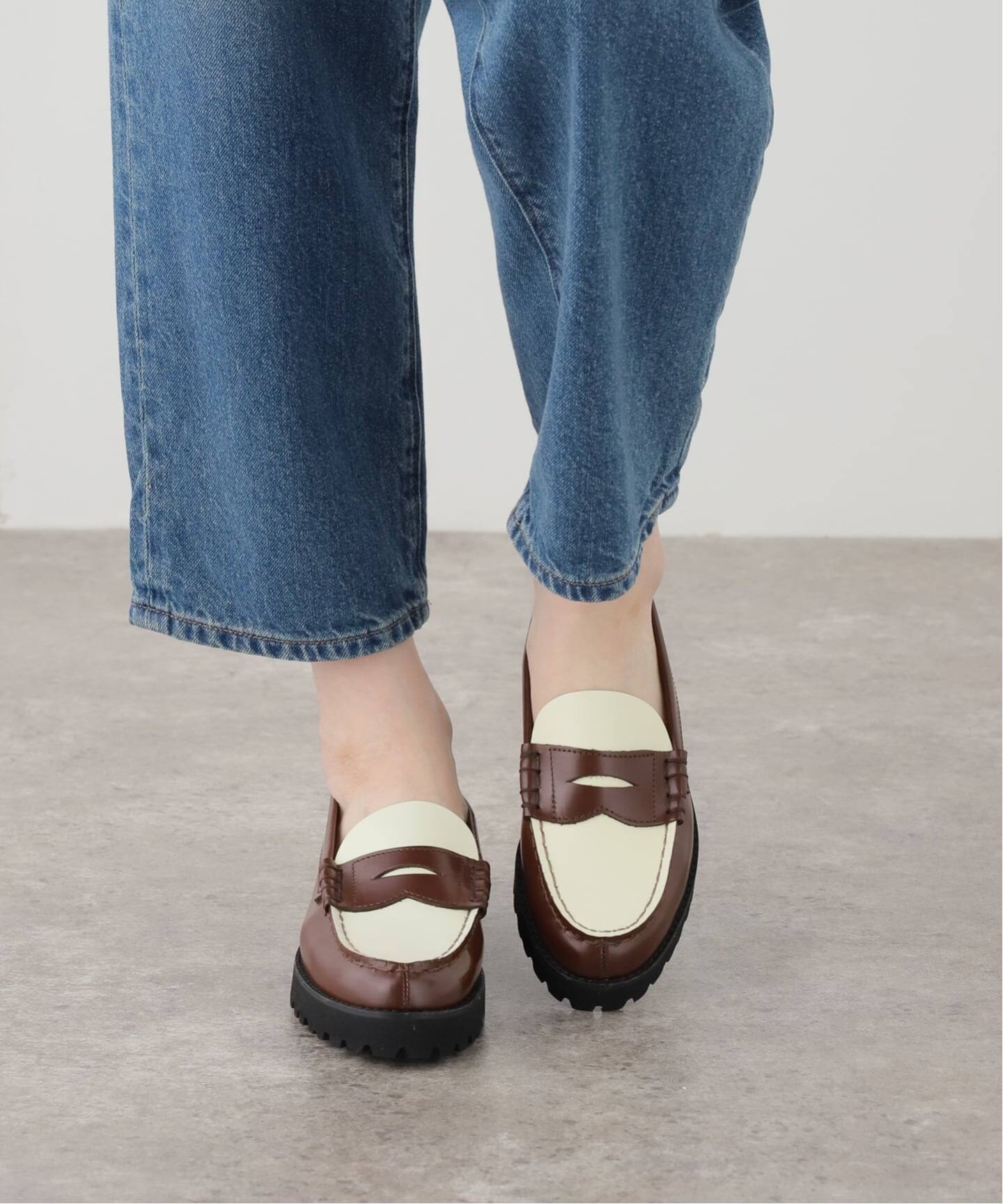The Kenford Fineshoes TANK SOLE LOAFERS / DARK BROWN W（ローファー