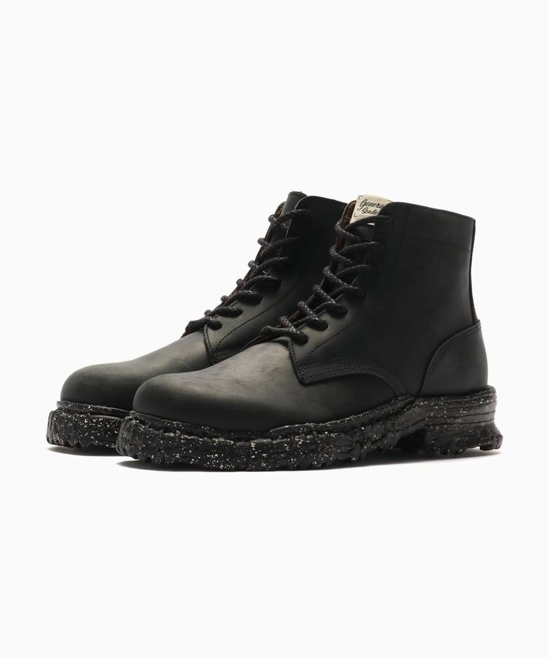 MAISON MIHARA YASUHIRO / ミハラヤスヒロ GS RHINE LEATHER BOOTS 