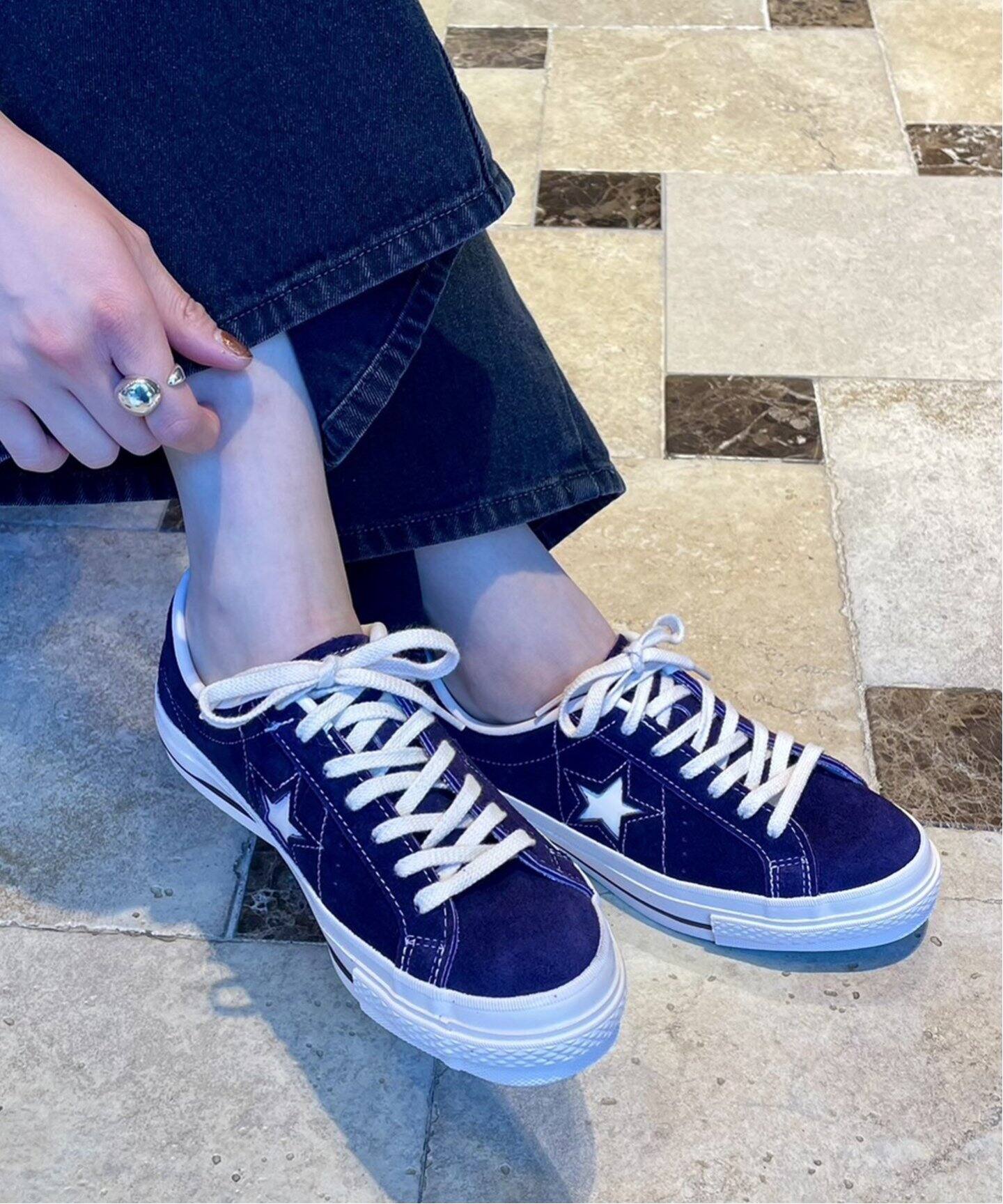 CONVERSE/コンバース】ONE STAR J SUEDE：スニーカー（スニーカー 