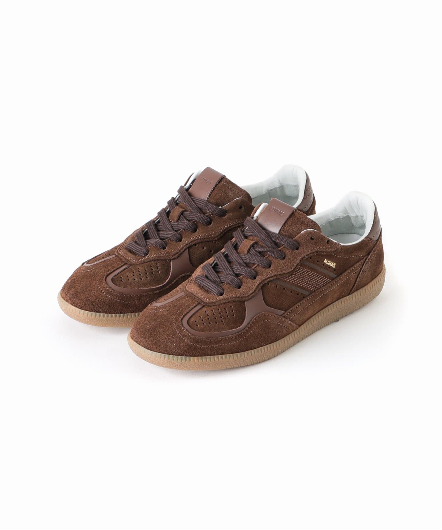 ALOHAS/アロハス】Tb.490 Rife Chocolate Brown Leath：スニーカー