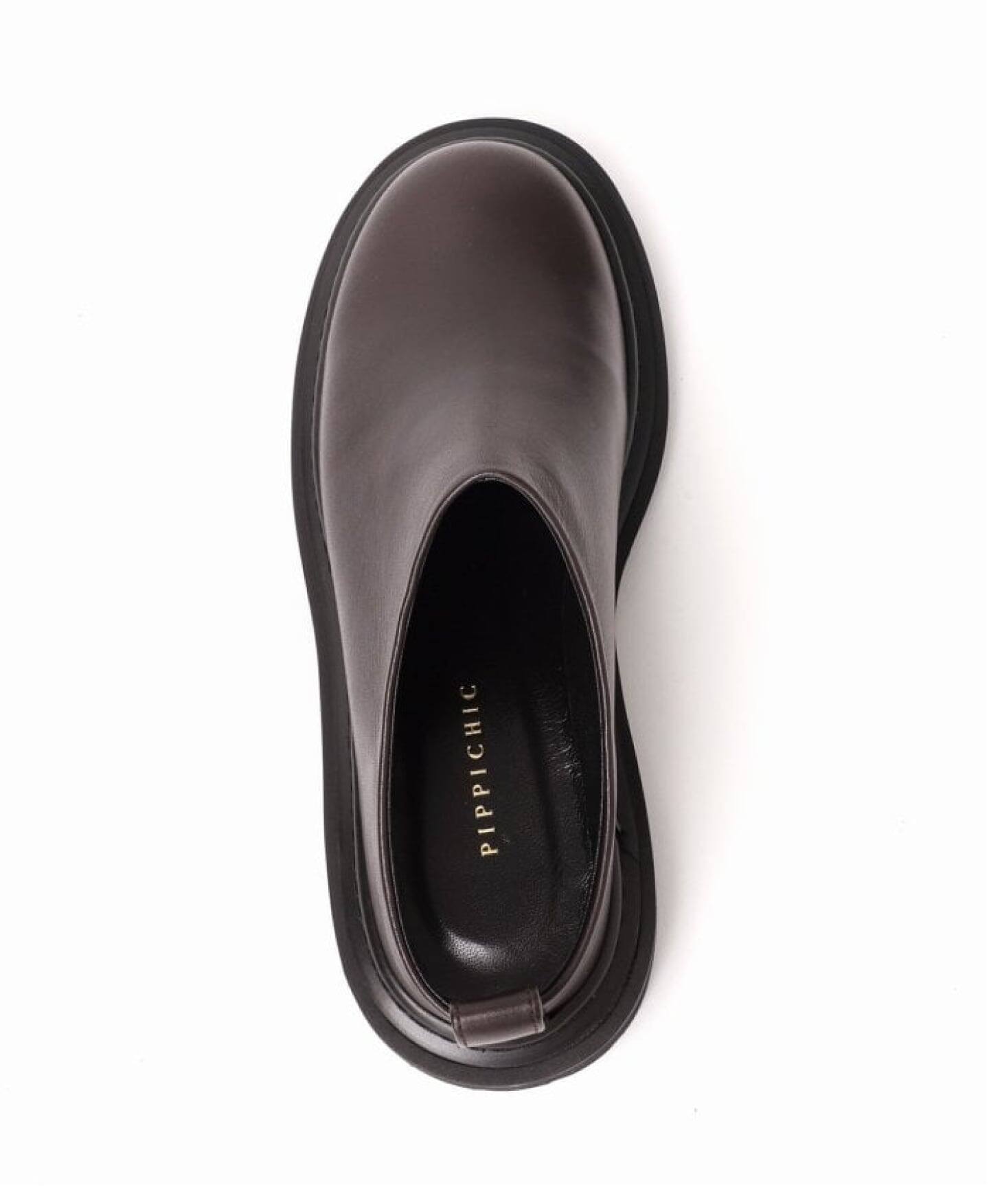 PIPPICHIC/ピッピシック】HAILET SLP 7 DARK BROWN：フラットシューズ