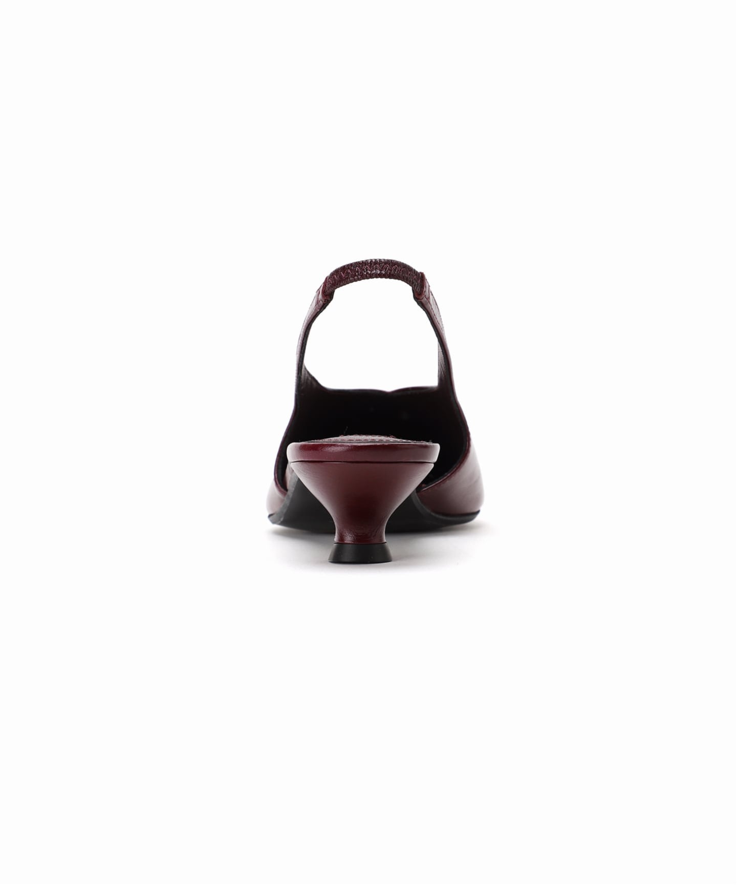 ALOHAS/アロハス】Eros Burgundy Leather Mules：ミュール