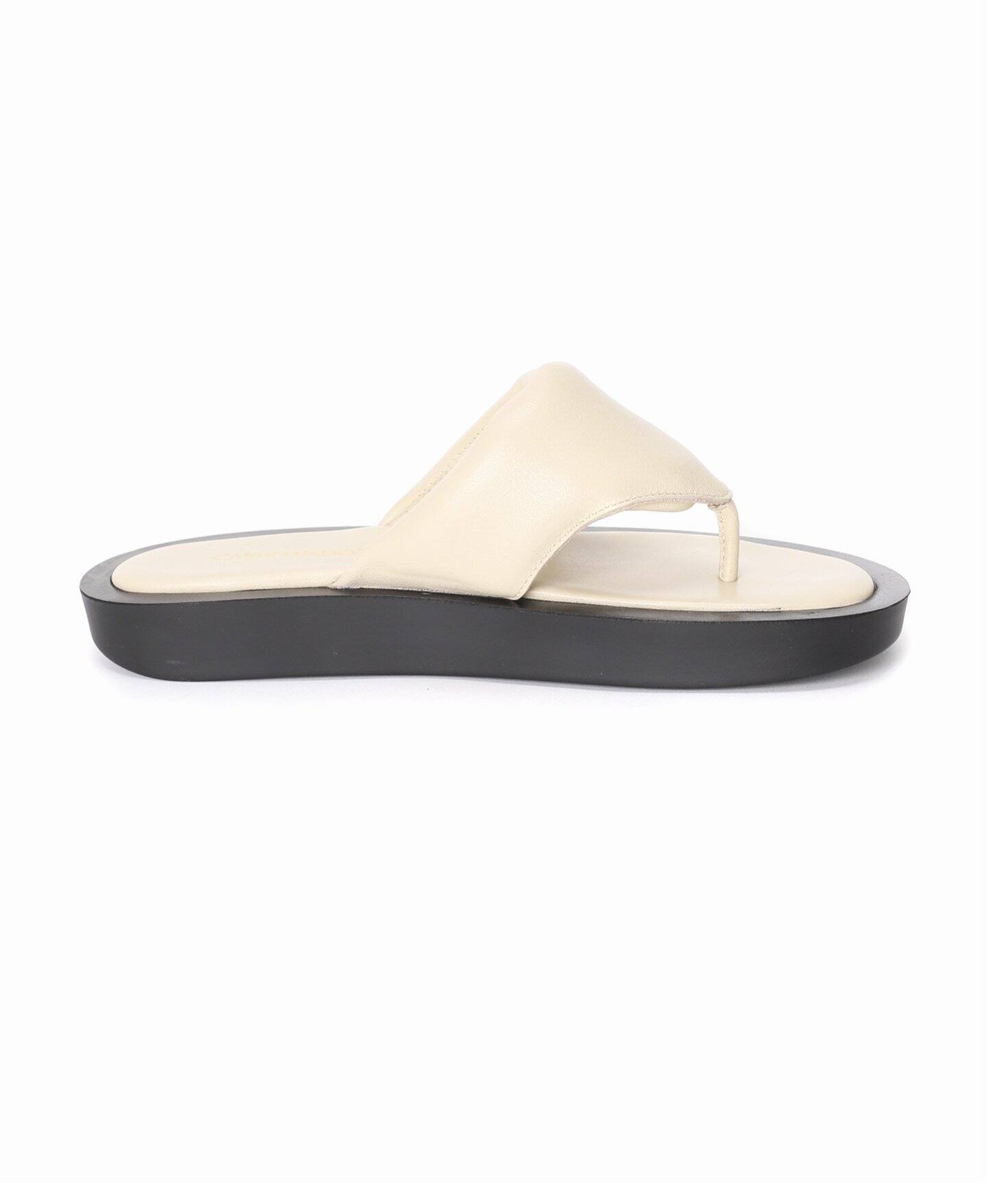 CAMINANDO/カミナンド】PADDED THONG SANDALS：サンダル