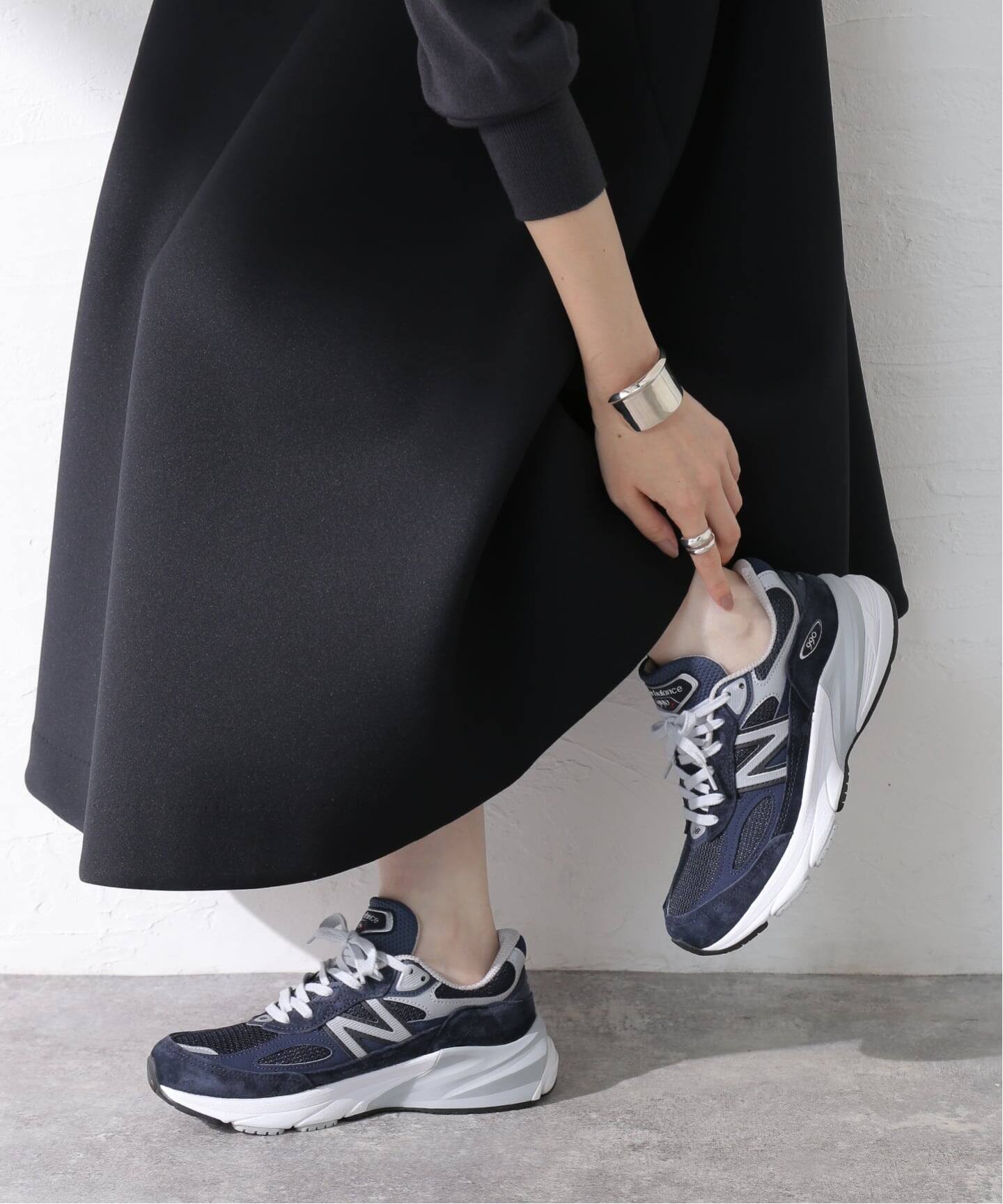New Balance★ニューバランス★9.0型★良品★カート(BK) NEW BALANCE / ニューバランス】W990NV6：スニーカー（スニーカー
