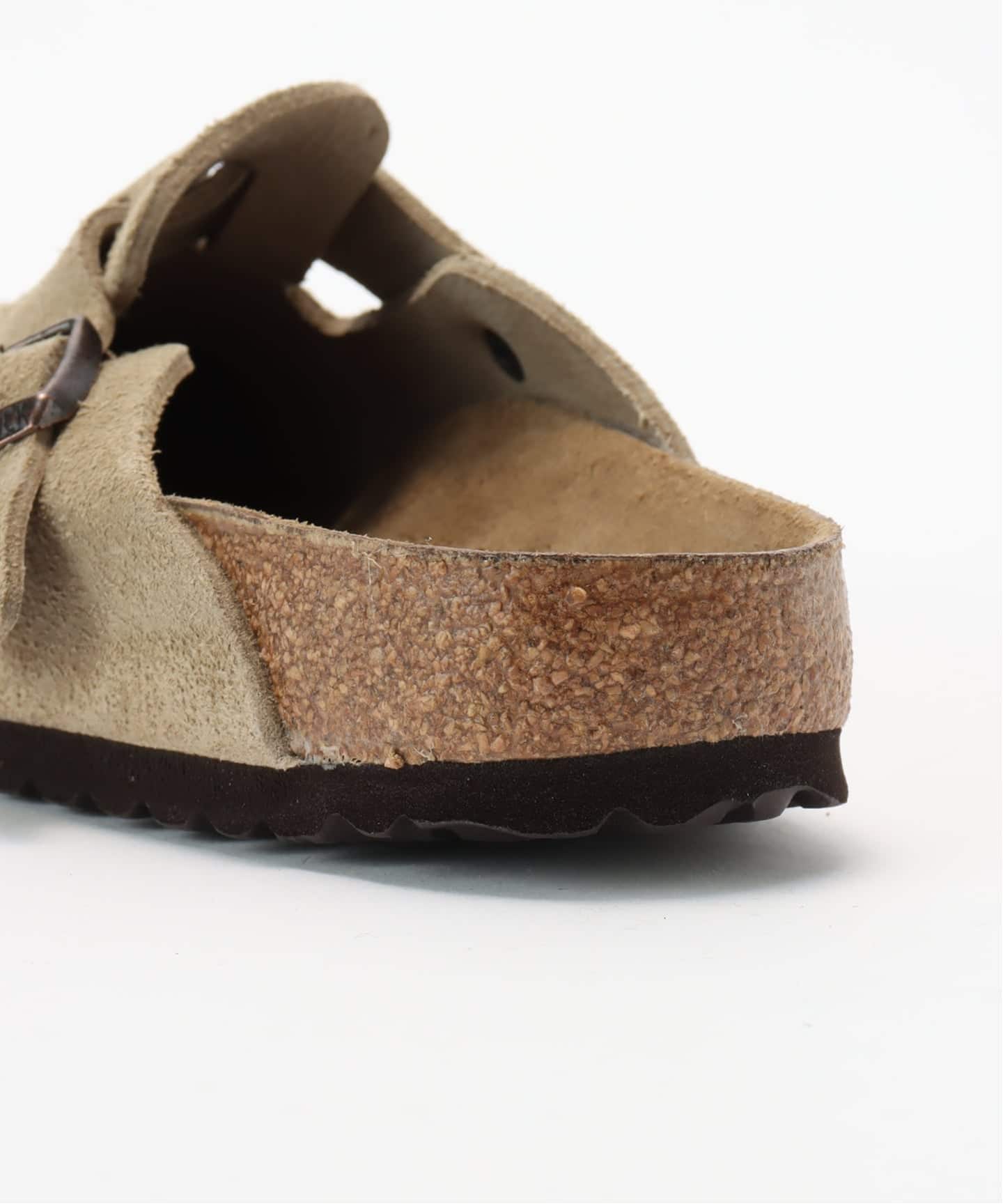 BIRKENSTOCK / ビルケンシュトック】 Boston Taupe Suede（スリッポン