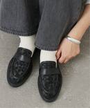 【Mollini/モリーニ】FLORAL MESH LEATHER