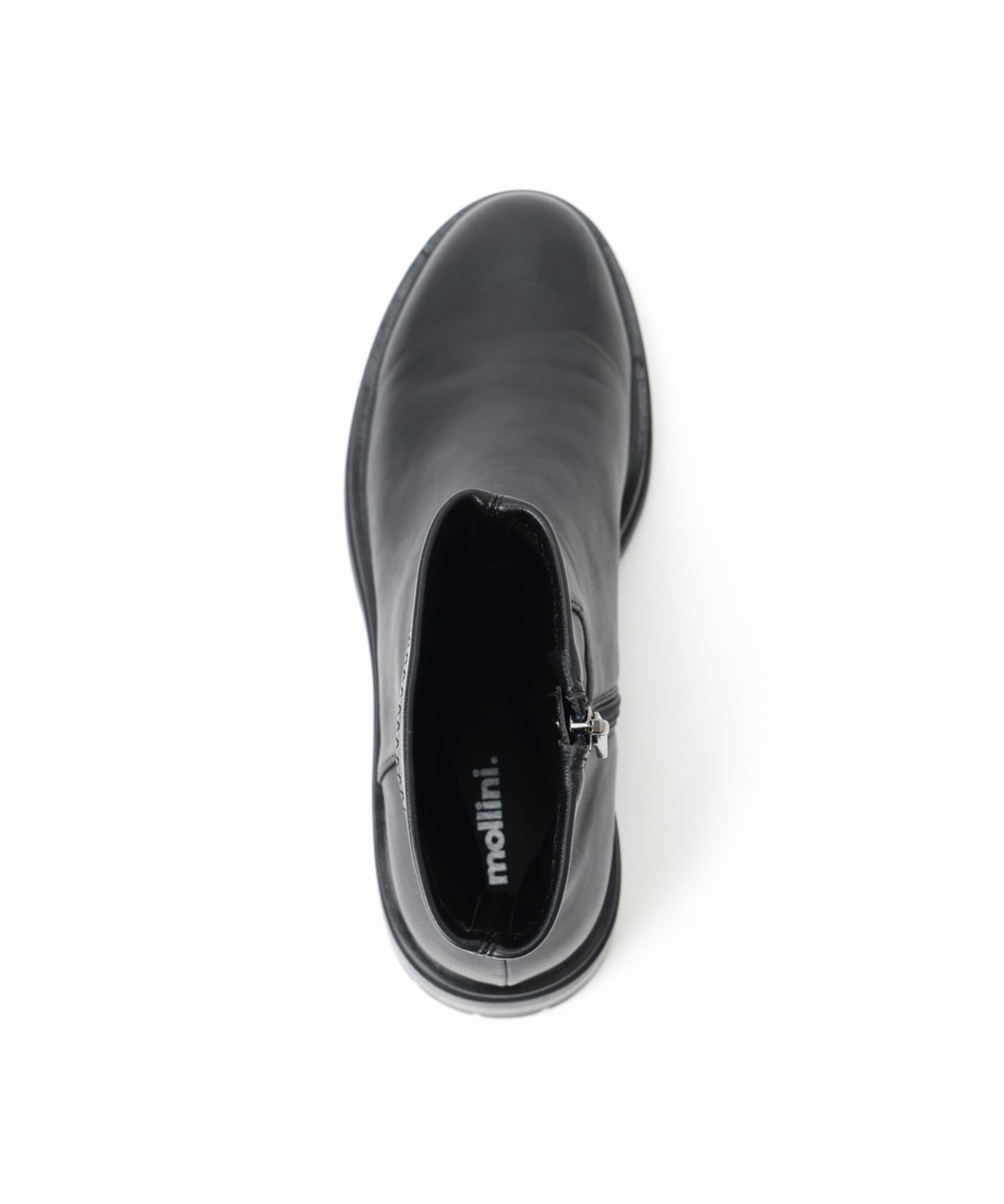Mollini/モリーニ】 STRECH SMOOTH BOOTS（ブーティ・ショートブーツ