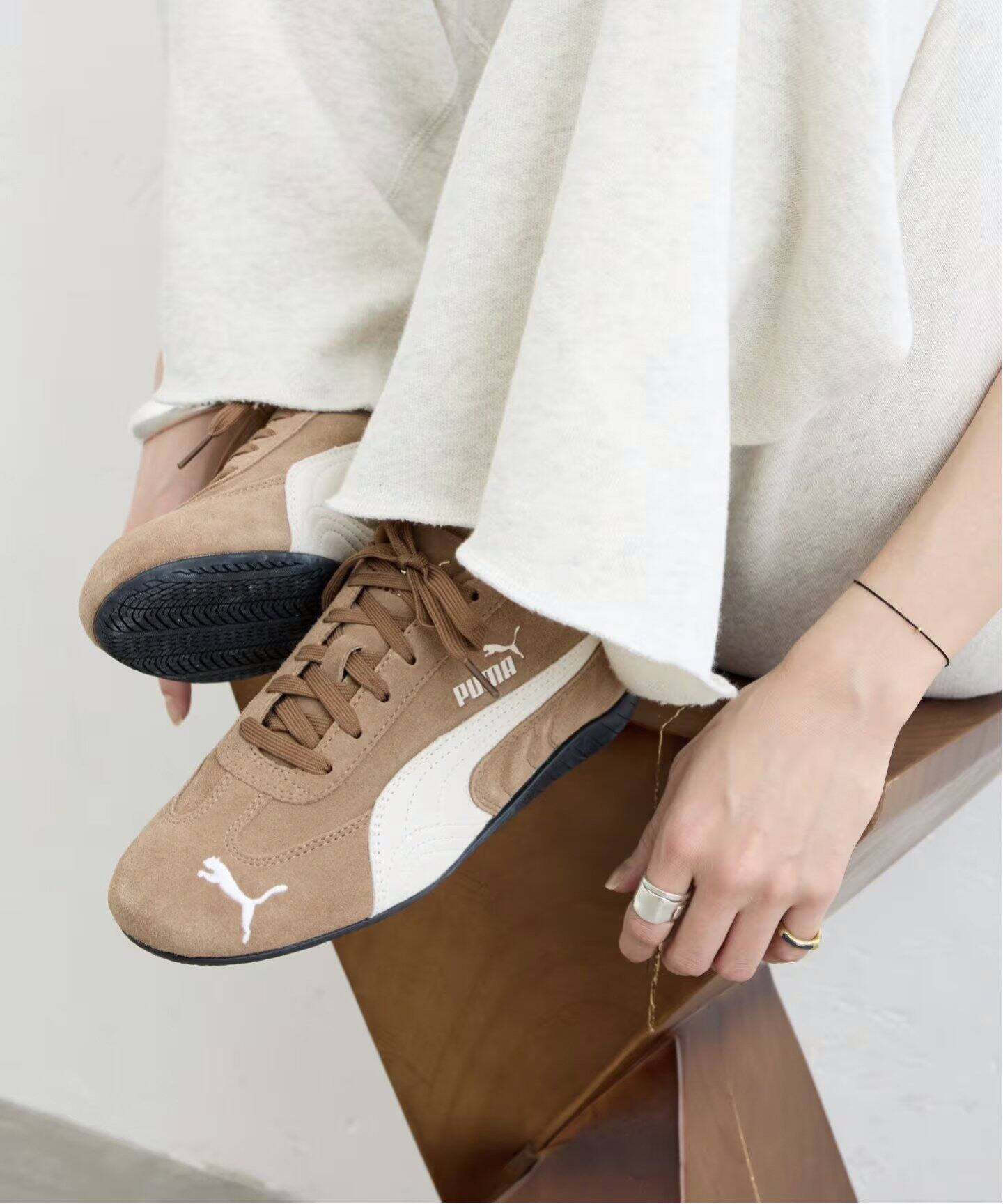 【PUMA / プーマ】SPEEDCAT OG:ベージュ　23.5 追加》【PUMA/プーマ】 SPEEDCAT OG（スニーカー）｜JOURNAL STANDARD