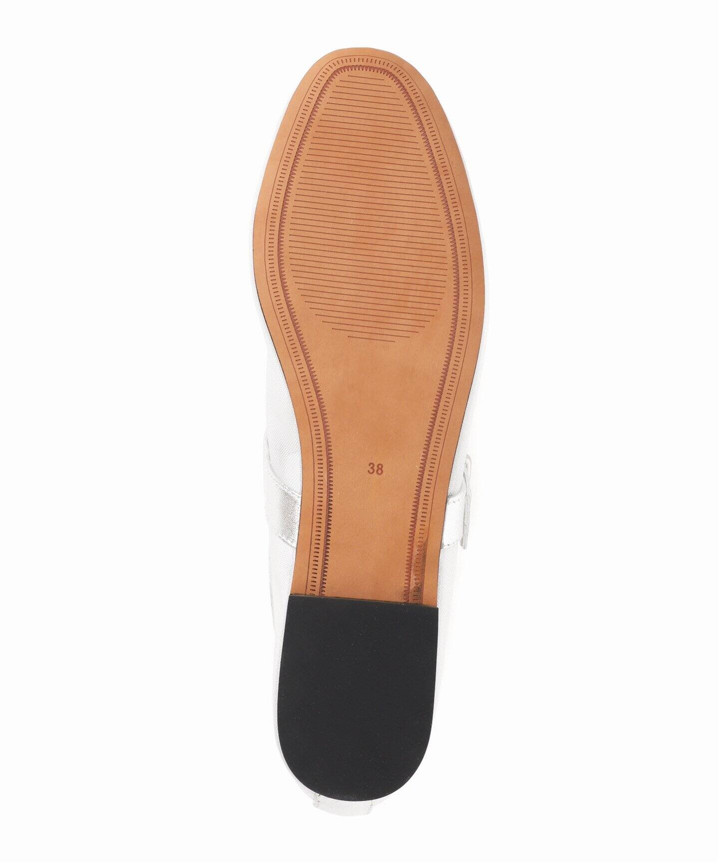 Mollini/モリーニ】 NUDE MESH PATENT（フラットシューズ