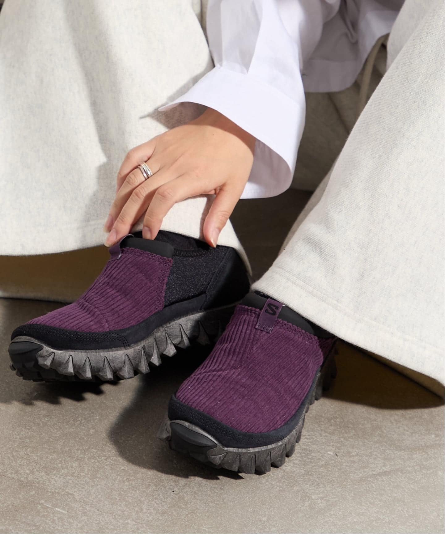 限定モデル【SALOMON / サロモン】SNOWCLOG CORDUROY JS Exclusive