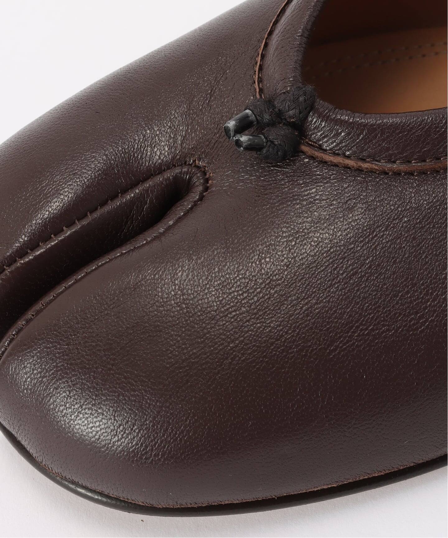 【Maison Margiela】「Tabi」バレリーナ（ブラウン） MAISON MARGIELA / メゾン マルジェラ】 TABI BALLERINA NEW