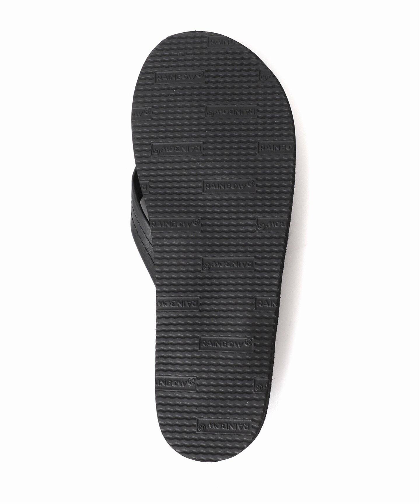 ジャーナルスタンダード  RAINBOW SANDAL ブラック  M 別注【RAINBOW SANDALS】 MEDIUM STRAP SINGLE（サンダル）｜JOURNAL