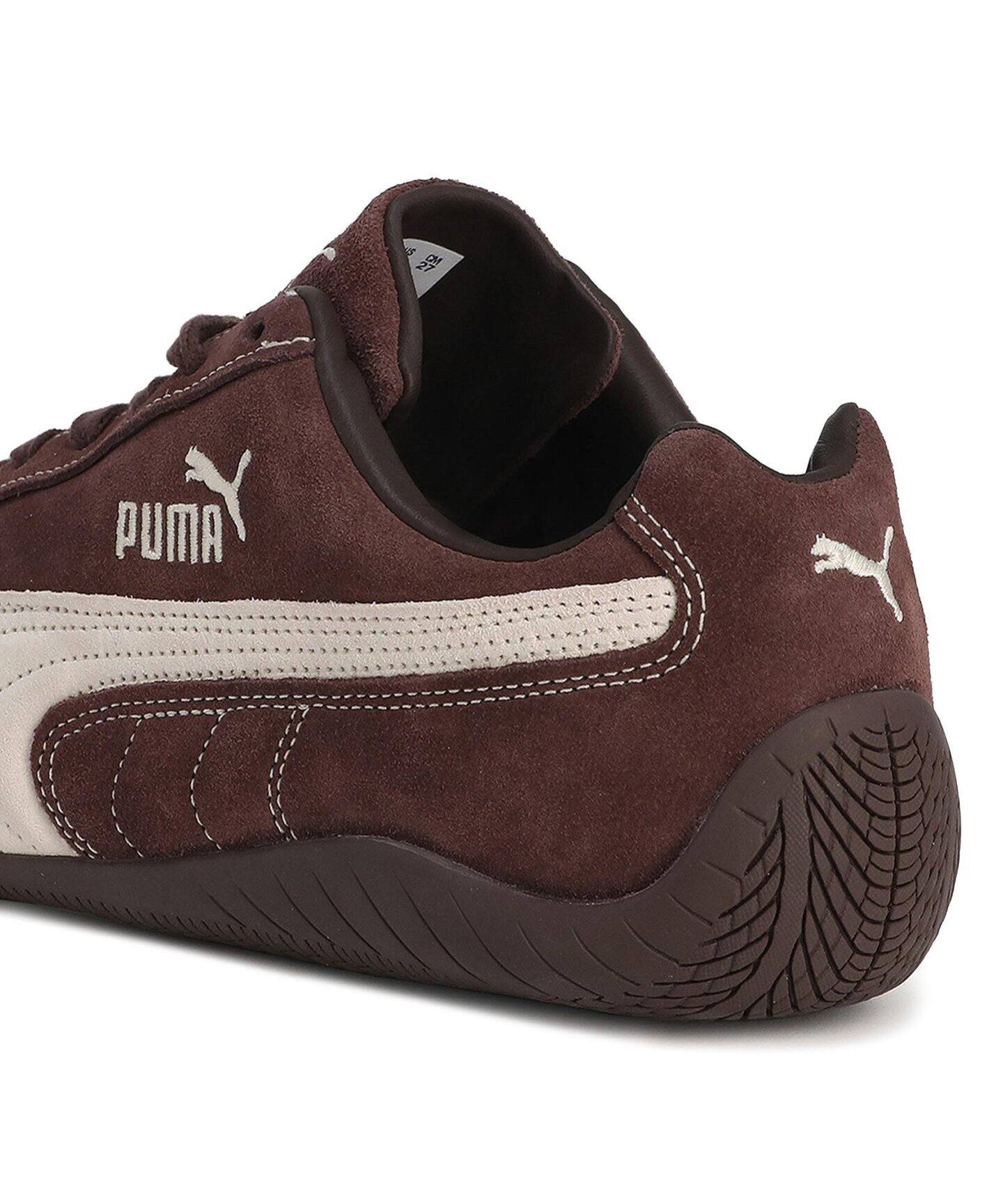 即完売 プーマ スピードキャット TTF ブラウン 23cm PUMA プーマ スピードキャット スニーカー SPEEDCAT TTF DARK