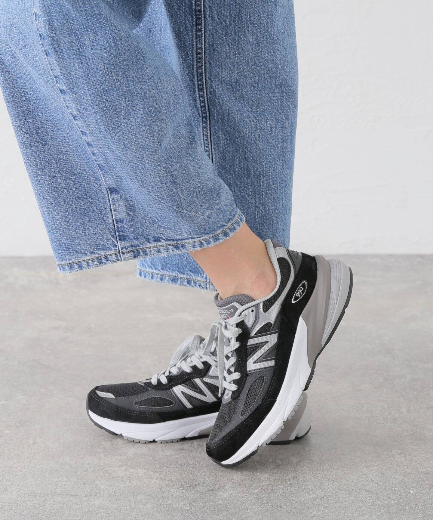 【ニューバランス】NEW BALANCE W990BK6★大人気★追跡可★ New Balance W990BK6 BLACK （ニューバランス W990BK6-ブラック