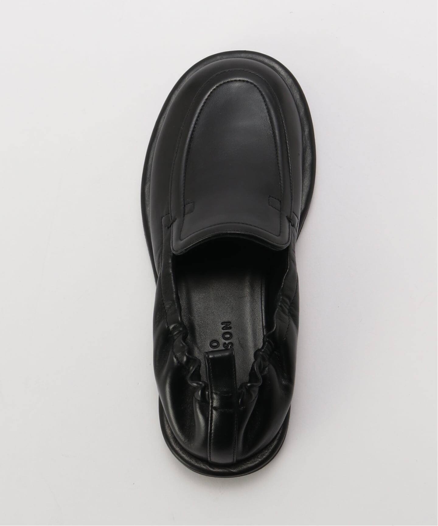 STUDIO NICHOLSON ブラック サンダル studio nicholson × hereu スタジオニコルソン×へリュー レザー