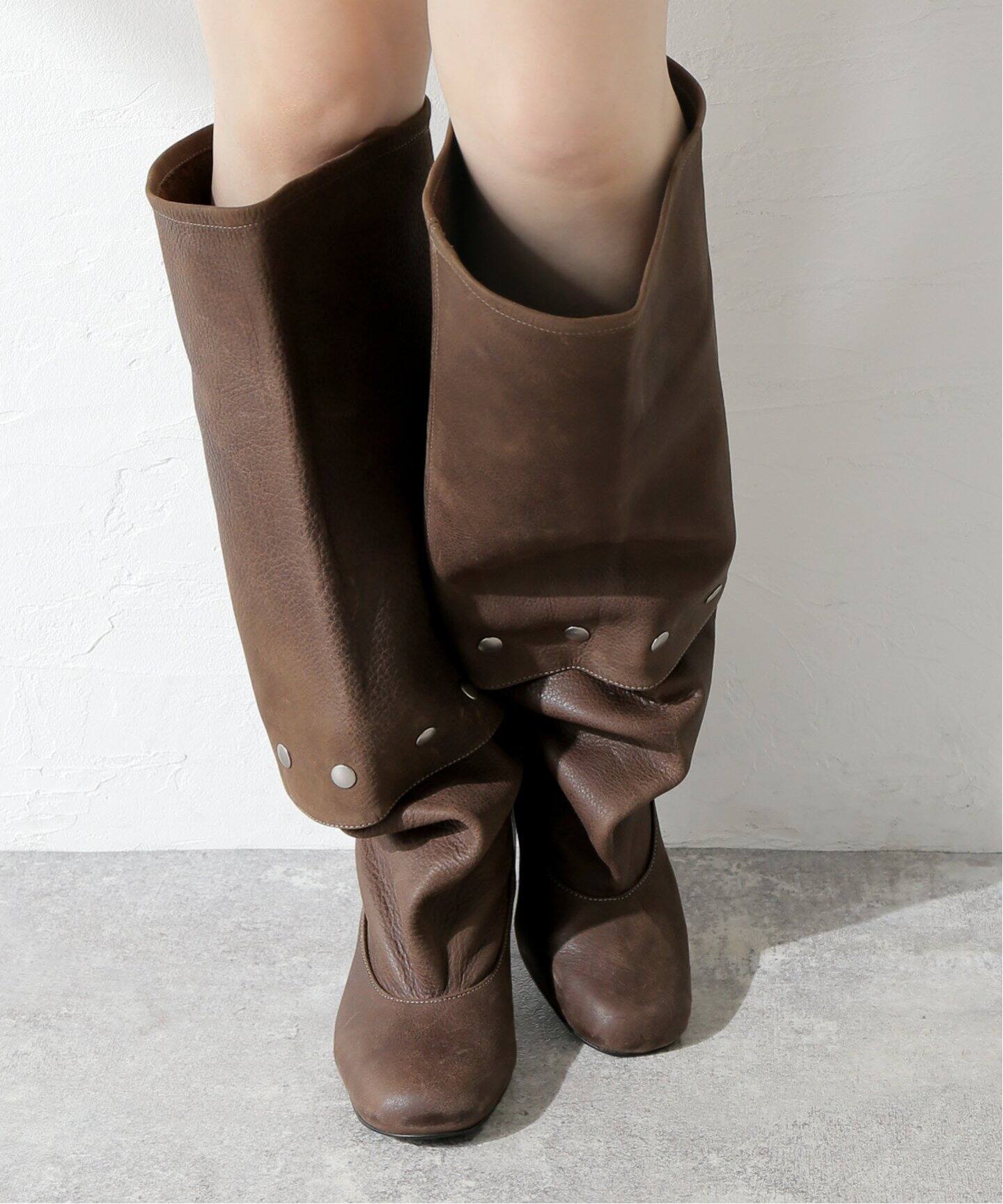 PALOMA WOOL/パロマ ウール】JOLIE SNAPS PW24AW081B（ロングブーツ 