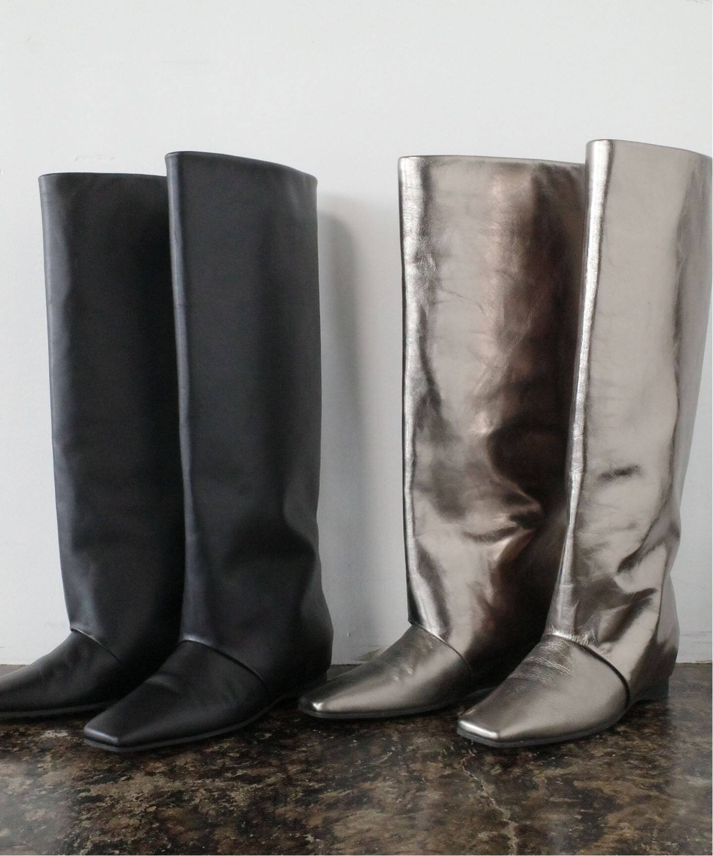 ALM./アルム】ROBE LEATHER BOOTS AL118（ロングブーツ）｜Oriens