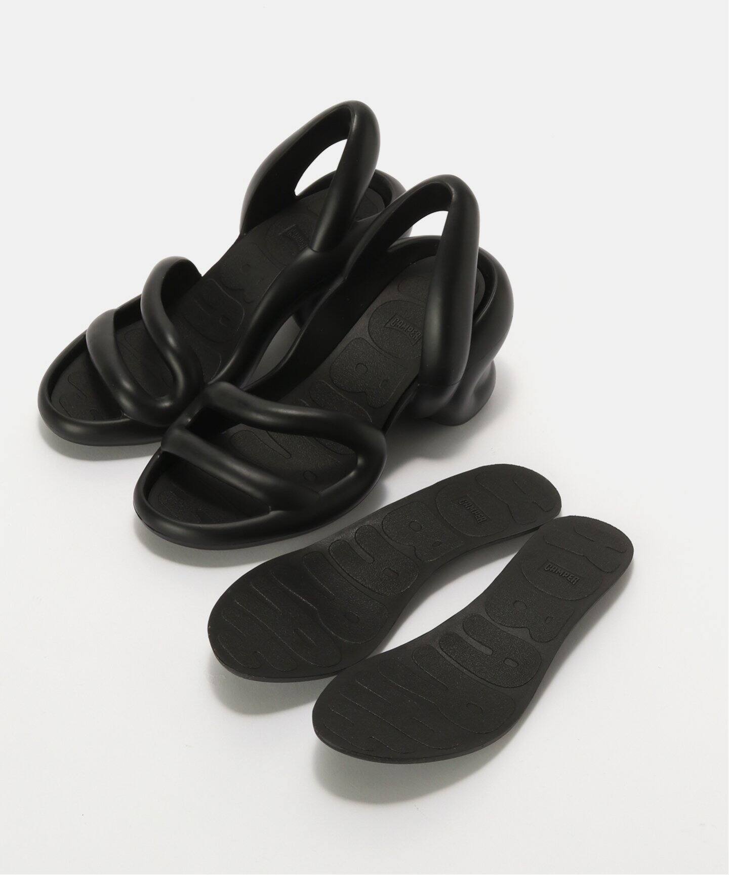 CAMPER ネイビー サンダル K201155-042 CAMPER ネイビー サンダル K201155-042 Kobarah | レディース