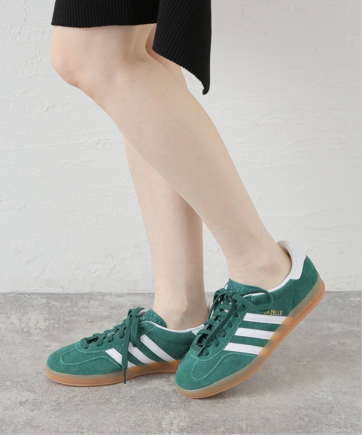 スニーカー adidas Gazelle Indoor Green JI2062 adidas Gazelle Indoor Shoes - Green | Free Shipping with