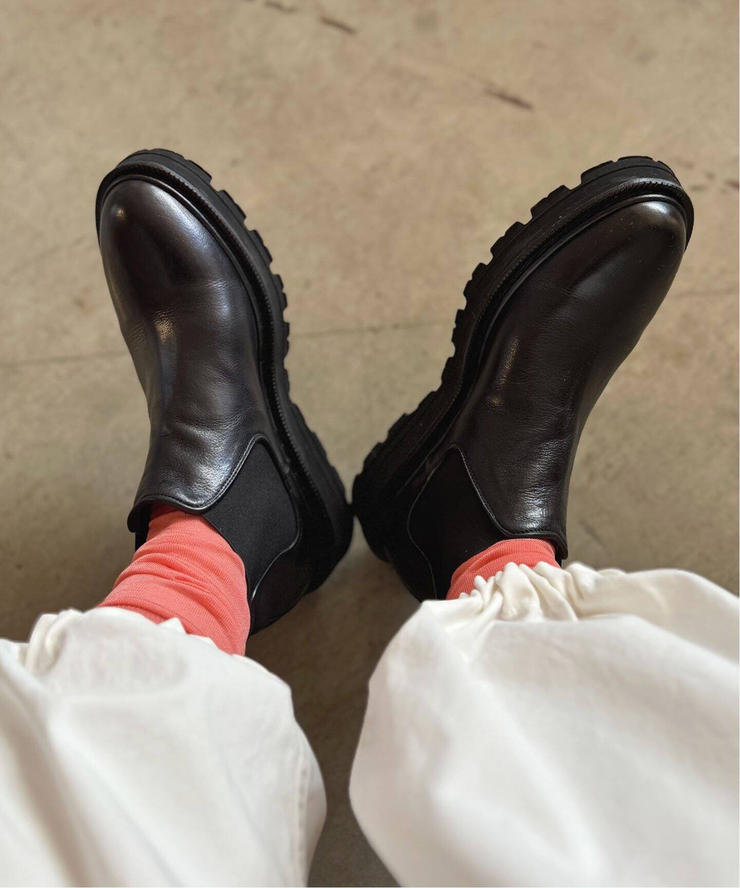 STURLINI】 SIDE GODRE SHORT BOOTS（ブーティ・ショートブーツ 