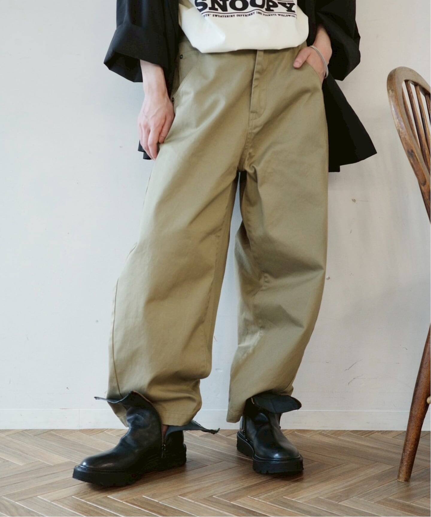 STURLINI】 BOTHS SIDE ZIP BOOTS（ブーティ・ショートブーツ