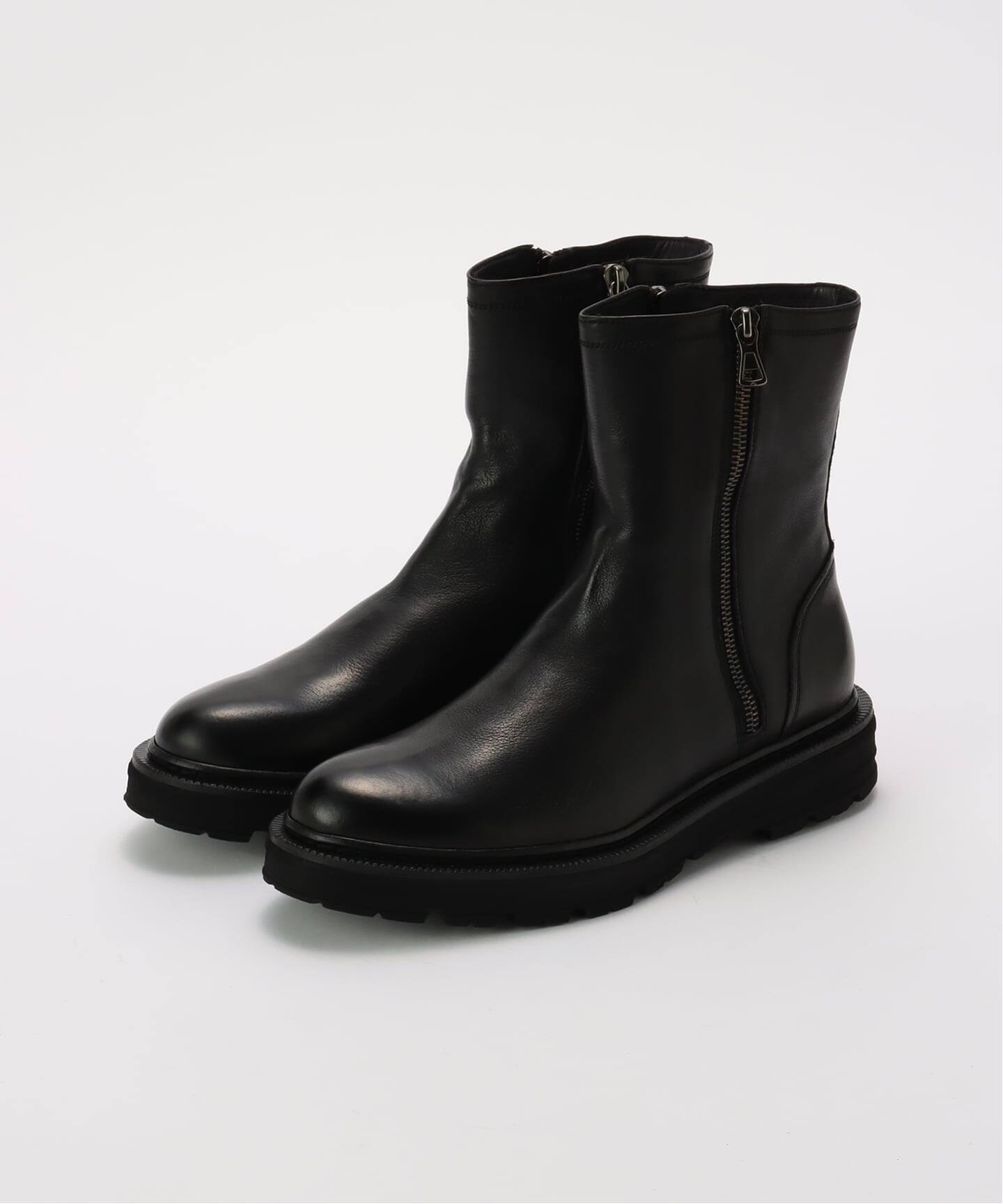 STURLINI】 BOTHS SIDE ZIP BOOTS（ブーティ・ショートブーツ