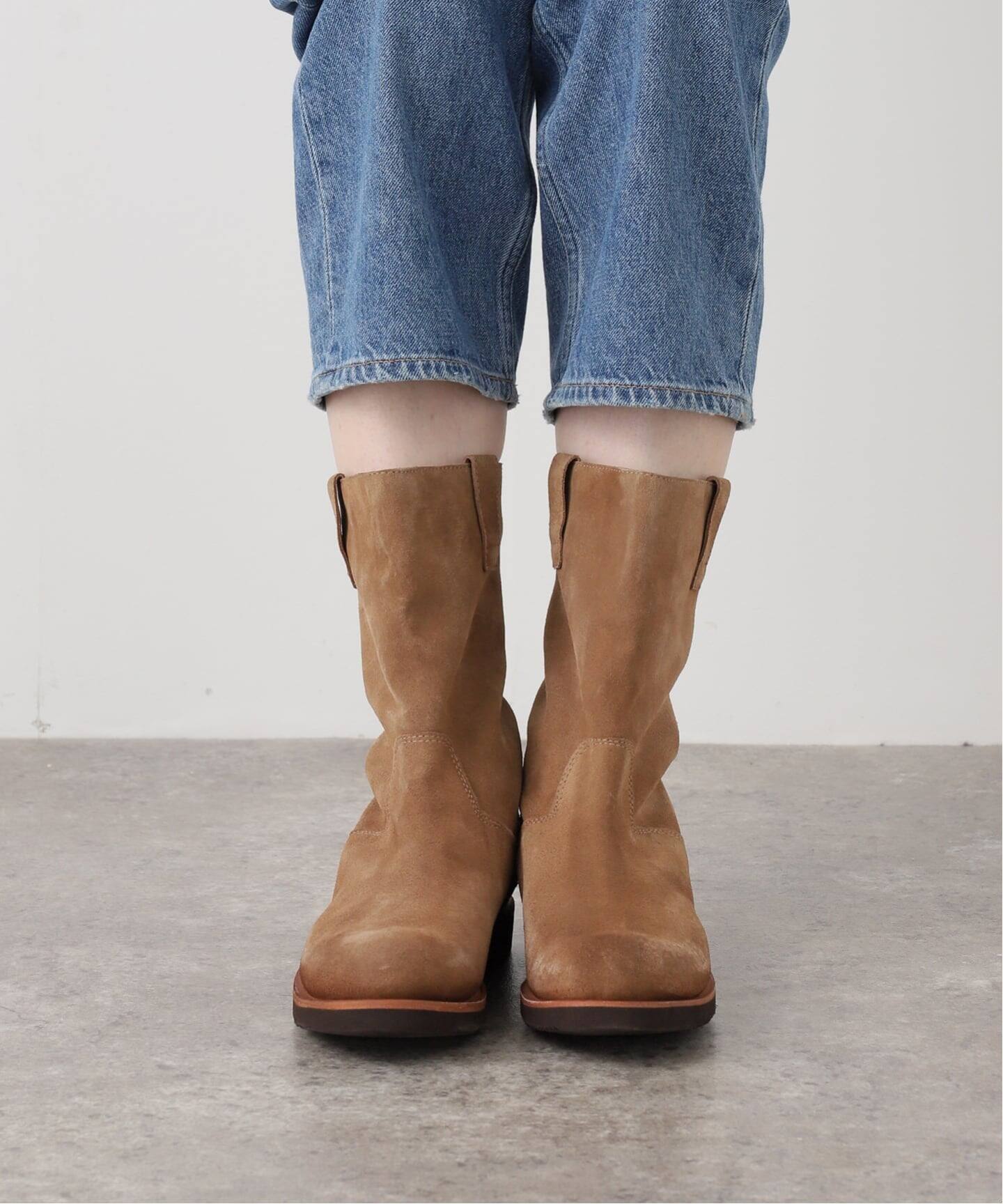 PUNTO PIGRO】ROPER BOOTS WITH VIBRAM（ブーティ・ショートブーツ 