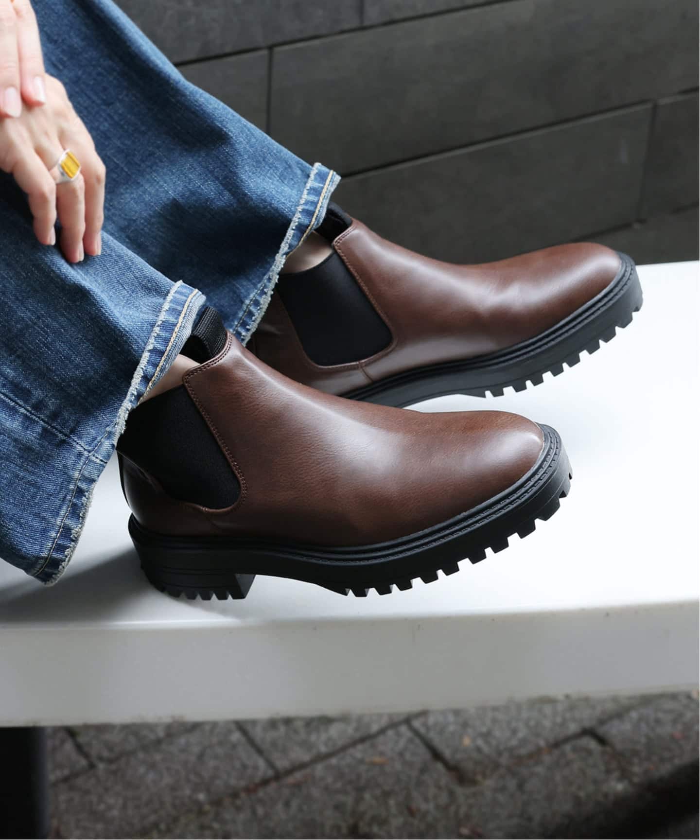 追加予約2》RELUME サイドゴアブーツ（ブーティ・ショートブーツ