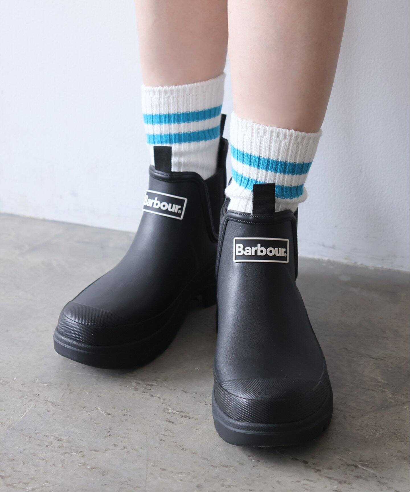 BARBOUR/バブアー】nimbus chelsea welly：ショートブーツ（ブーティ 