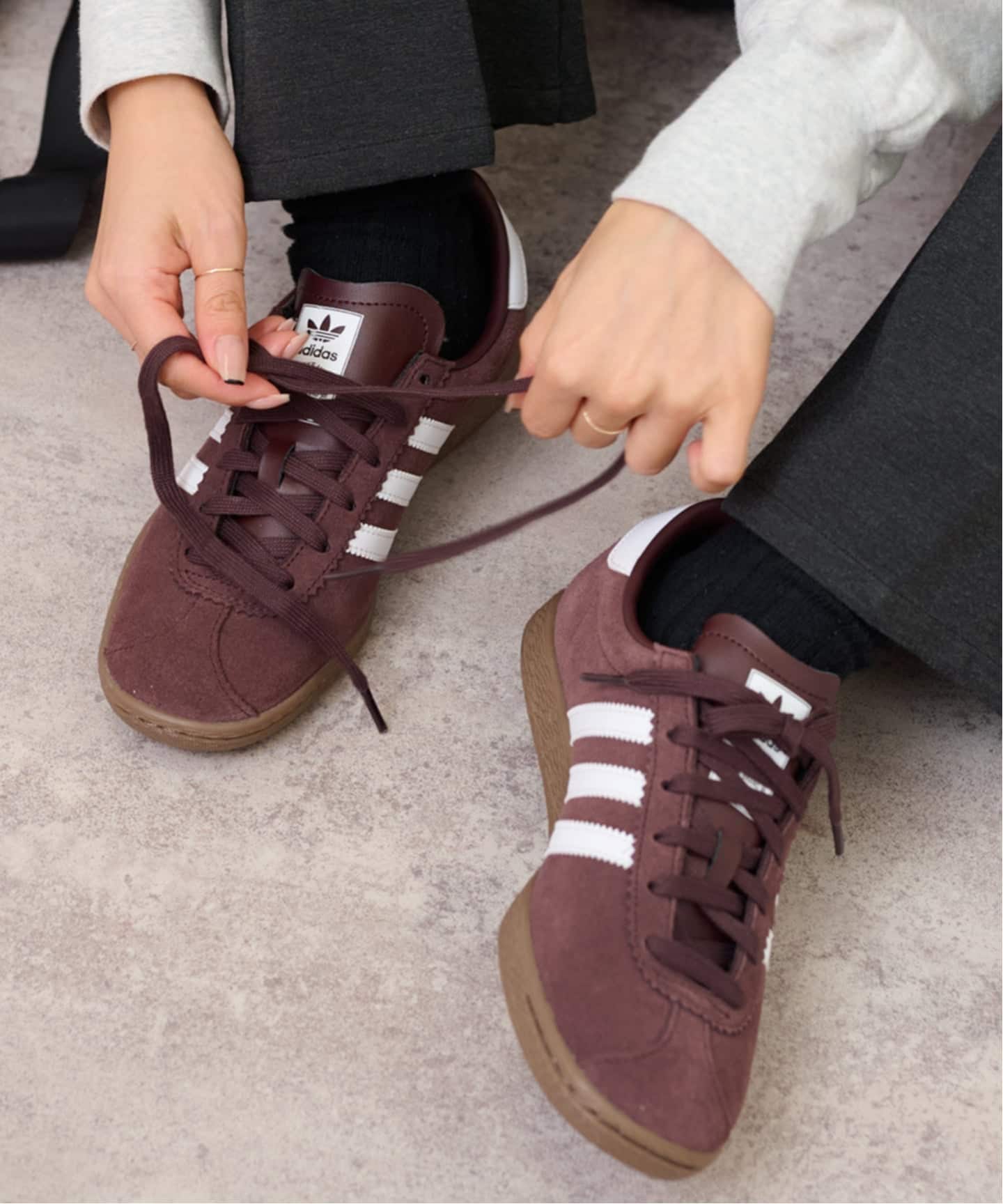 【箱あり】journal standard adidas ブラウン スニーカー adidas originals】STADT：スニーカー（スニーカー）｜JOURNAL