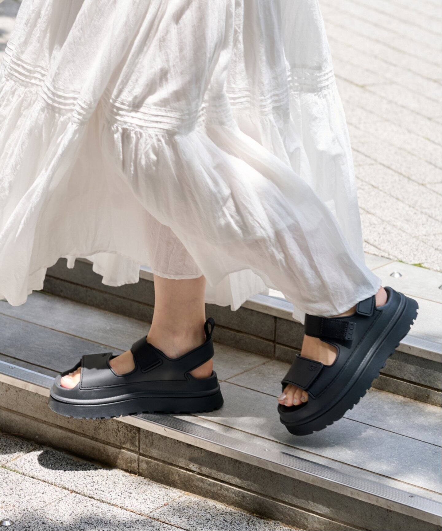 追加》【UGG/アグ】W GOLDENGLOW 1152685：サンダル（サンダル 