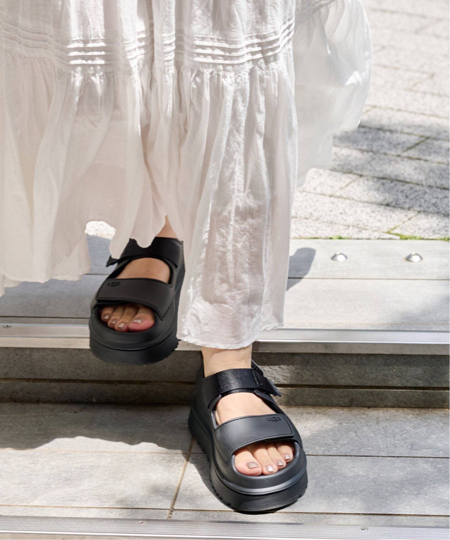 追加》【UGG/アグ】W GOLDENGLOW 1152685：サンダル（サンダル 