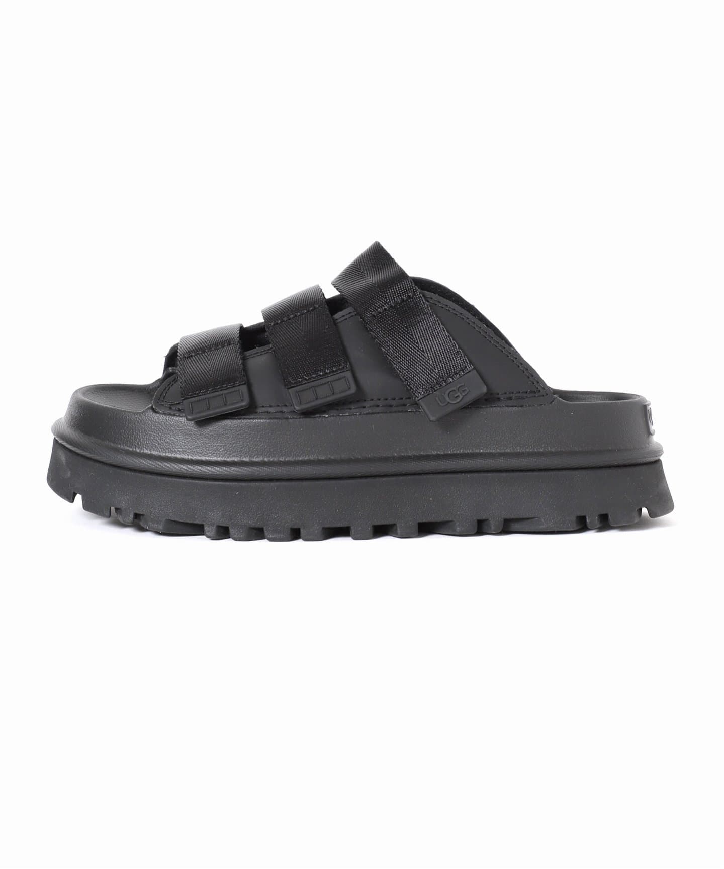 UGG W GOLDENGLOW 黒　23cm アグ UGG アグ UGG W GOLDENGLOW SLIDE ゴールデングロウ