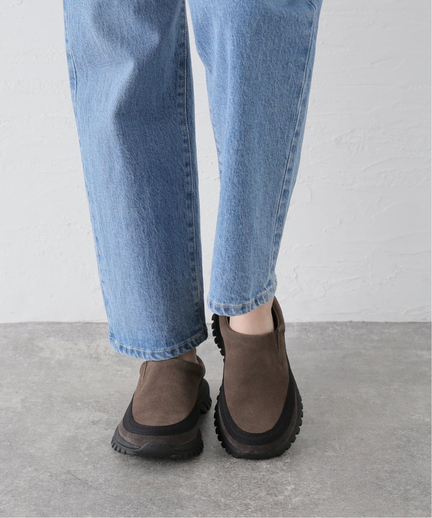 TODAYFUL / トゥデイフル】 Vibramsole Leather Sabot：シューズ