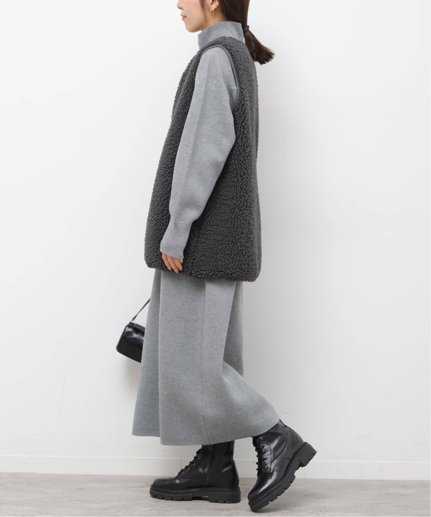 予約》【ENESS/エネス】レースアップブーツ（ブーティ・ショート