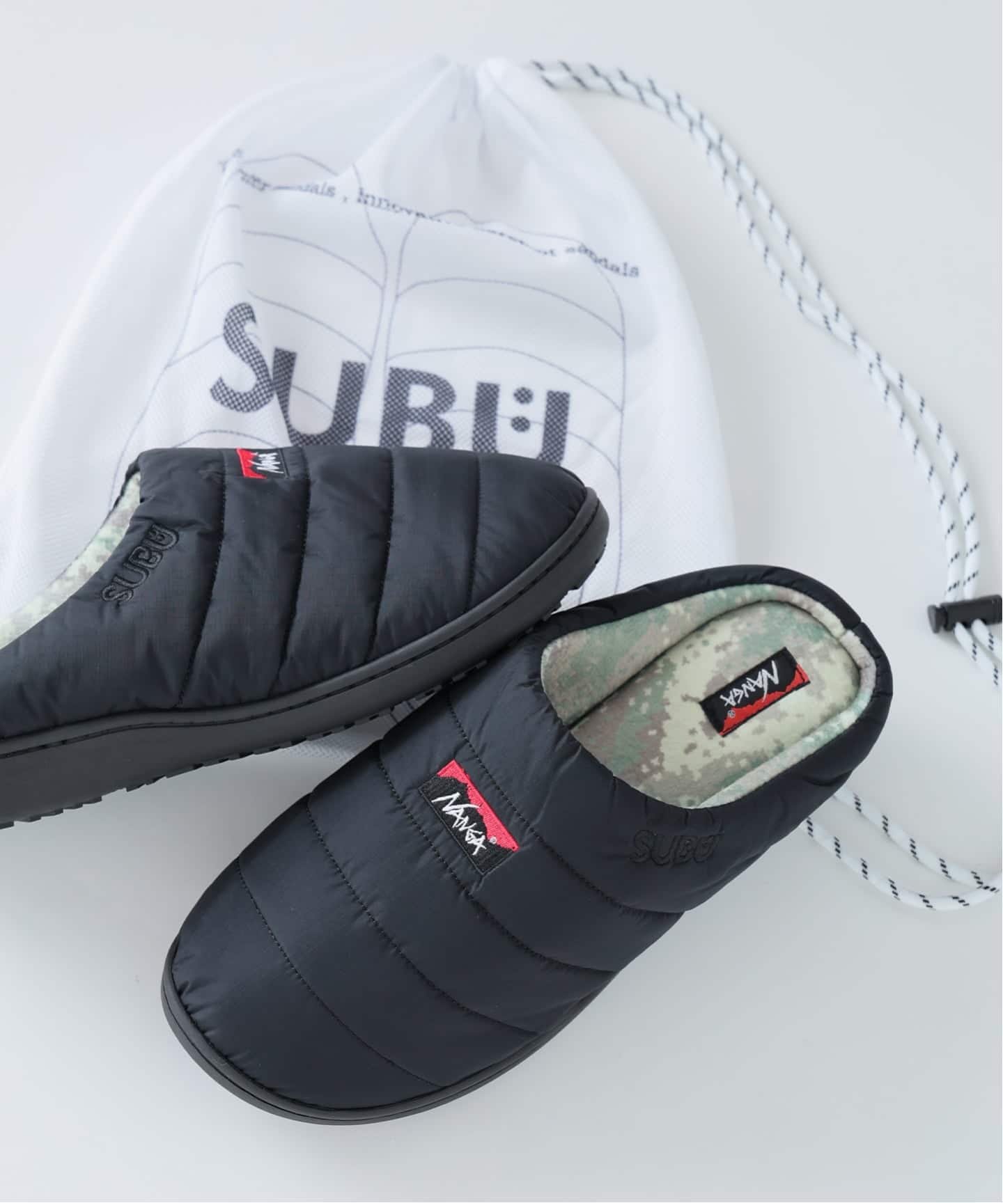 SUBU / スブ × NANGA / ナンガ AURORA-TEX WINTER SANDAL NA2443-3E105