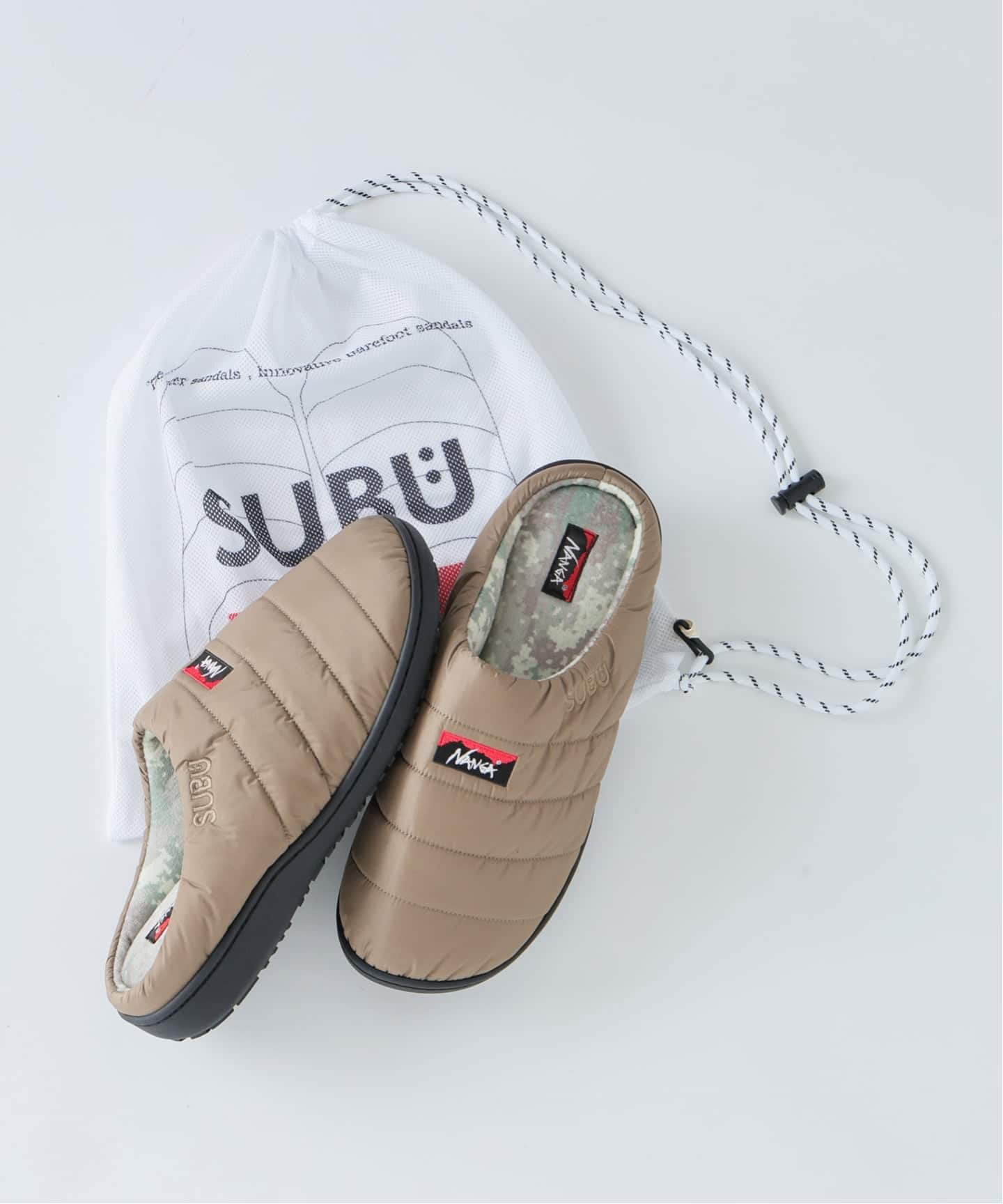 SUBU / スブ × NANGA / ナンガ AURORA-TEX WINTER SANDAL NA2443-3E105